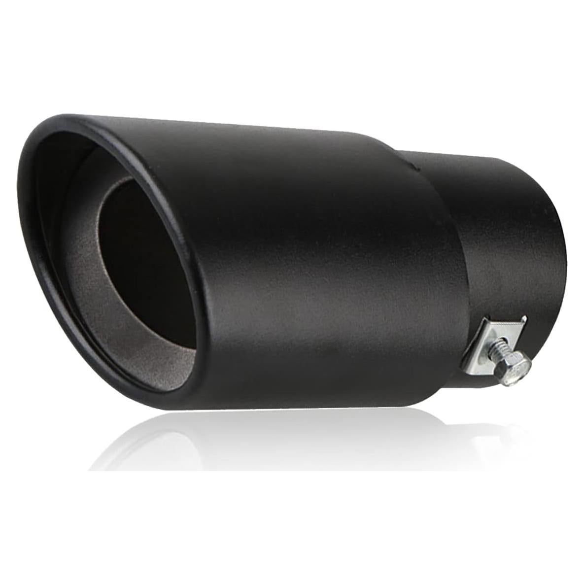 Punta de Escape Universal Yonput 2.5" Acero Inoxidable Negro