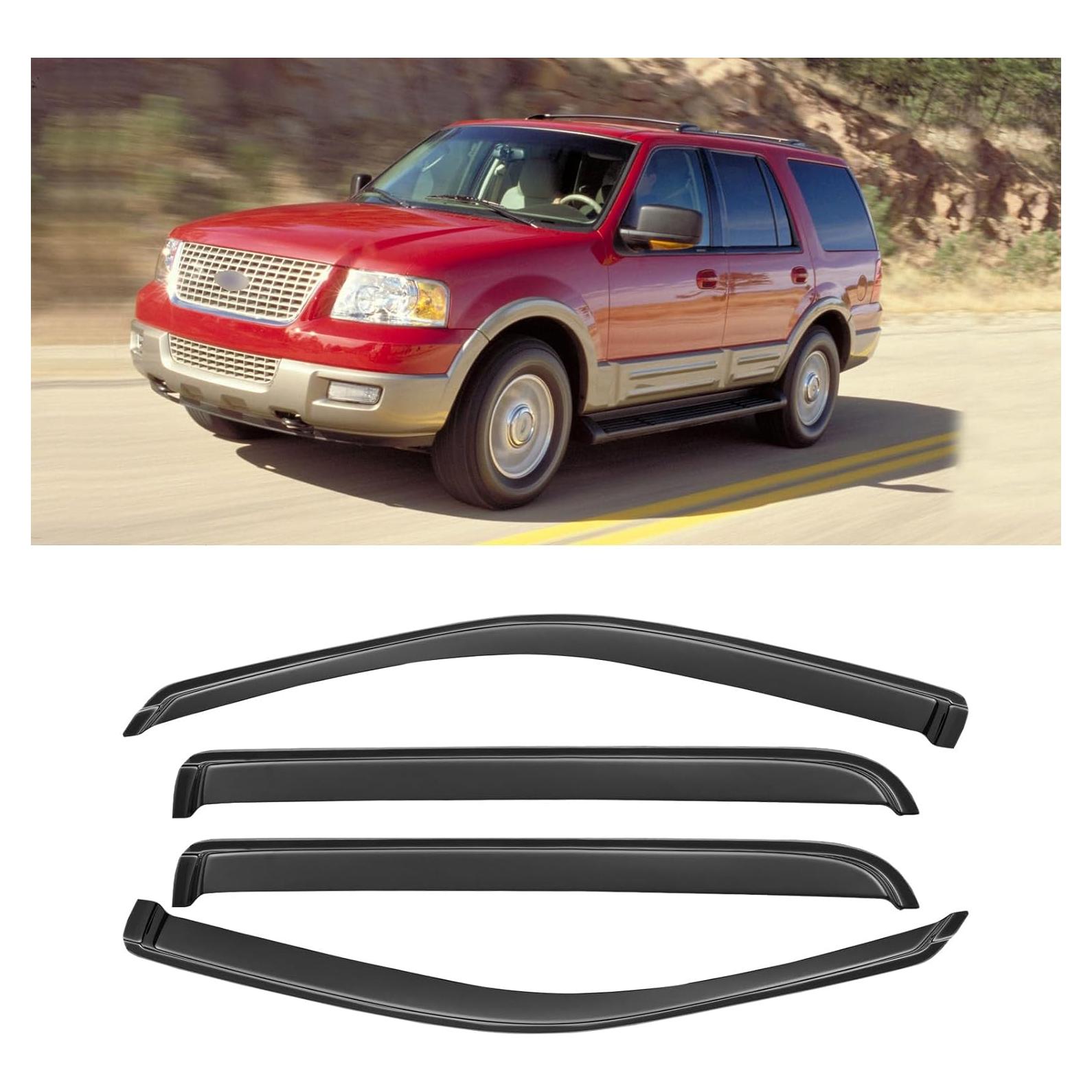 Defensores de Lluvia AWVRG para Ford Explorer 2002-2010 y Mercury Mountaineer 2002-2010