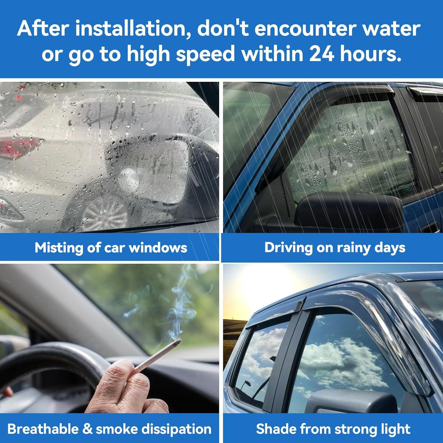 Defensores de Lluvia AWVRG para Ford Explorer 2002-2010 y Mercury Mountaineer 2002-2010