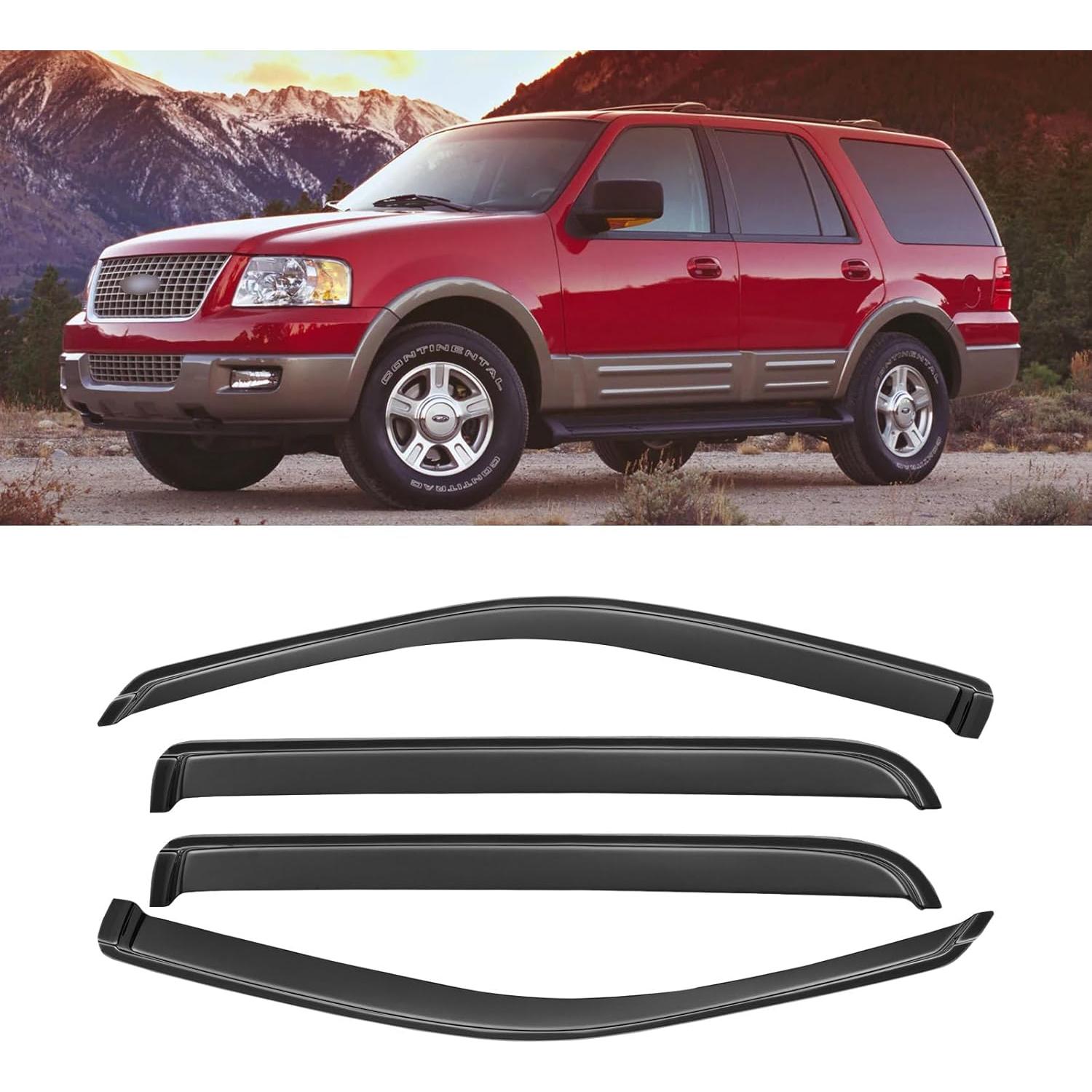 Defensores de Lluvia AWVRG para Ford Explorer 2002-2010 y Mercury Mountaineer 2002-2010