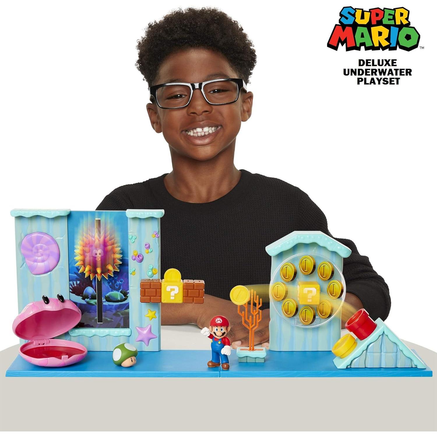 Set de Juego Submarino Nintendo Super Mario 5 Piezas Interactivas