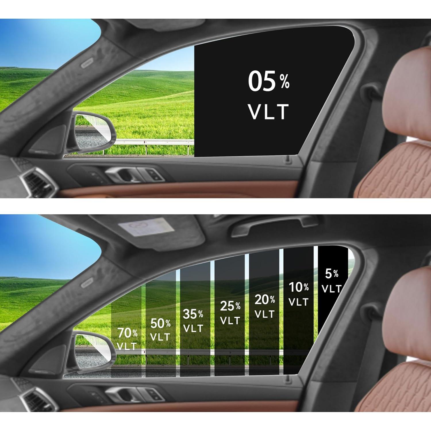 Película Tintada Pre-cortada AUTOTEK para Toyota Yaris 2007-2011