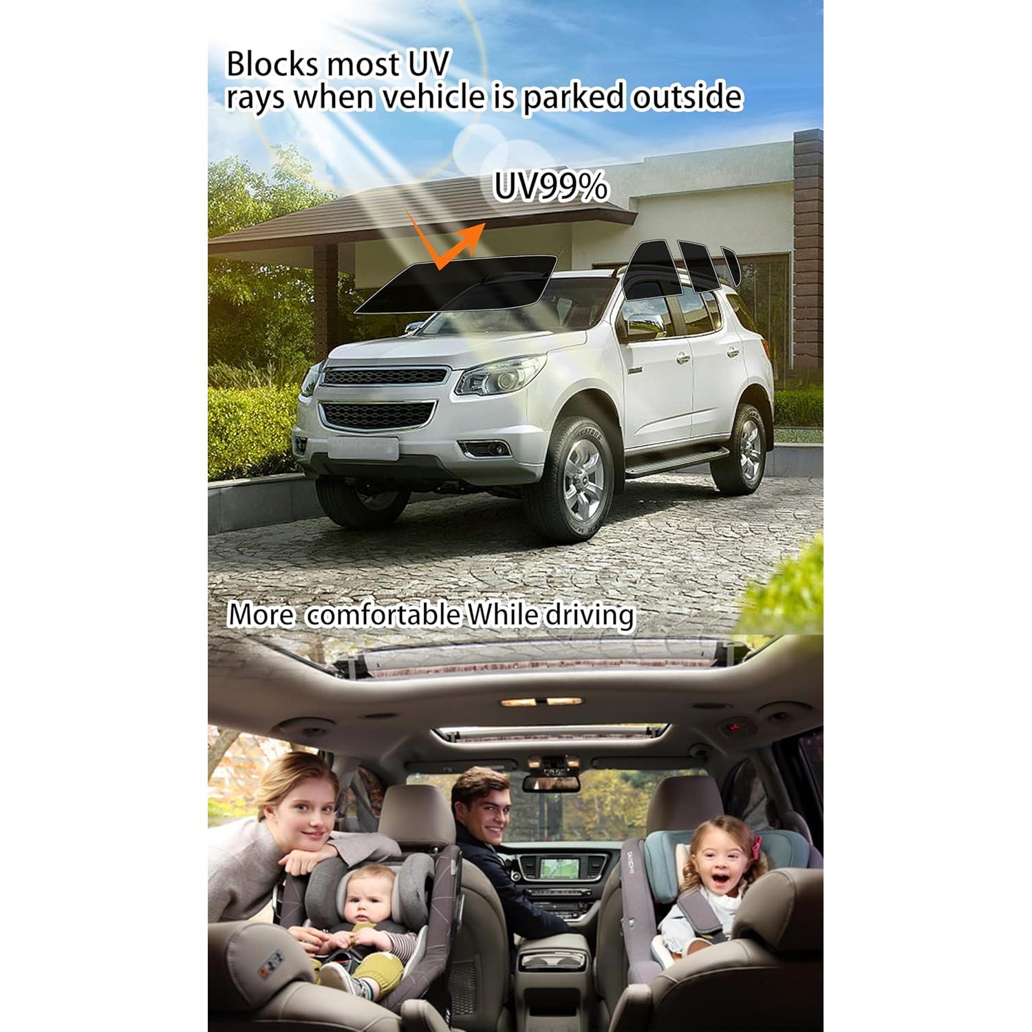 Película Tintada Pre-cortada AUTOTEK para Toyota Yaris 2007-2011