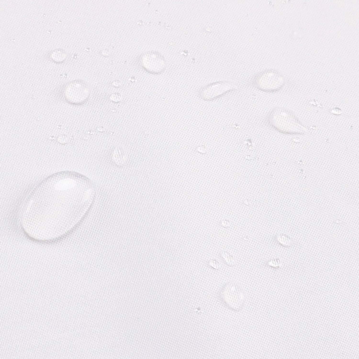 Cortina de Ducha Liner Snap River Dream 91.44x137.16 cm Blanca