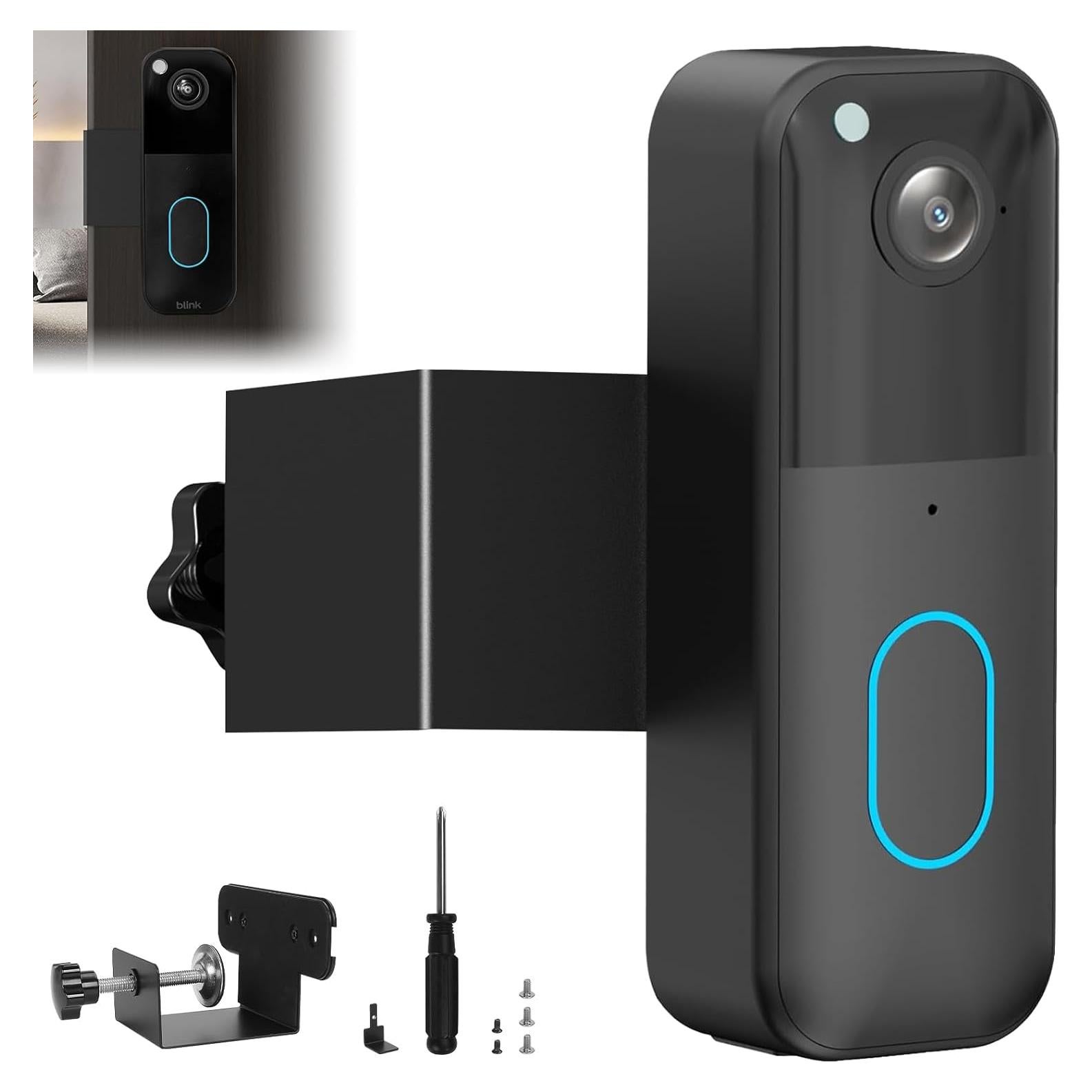 Soporte para timbre Blink 2025 sin perforaciones - Negro