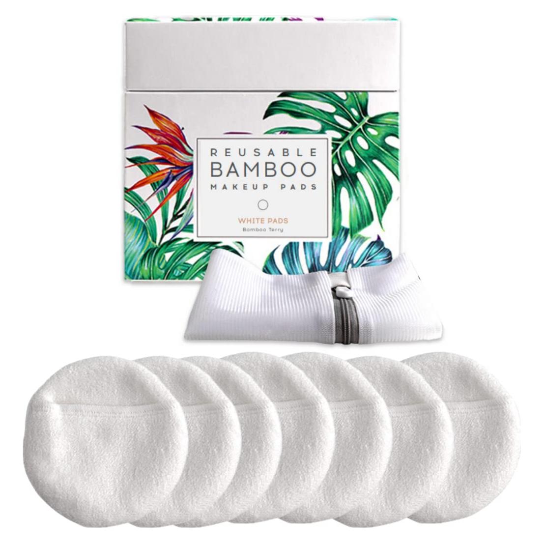 Discos Desmaquillantes Reutilizables Tayvada - 14 Unidades de Bambú