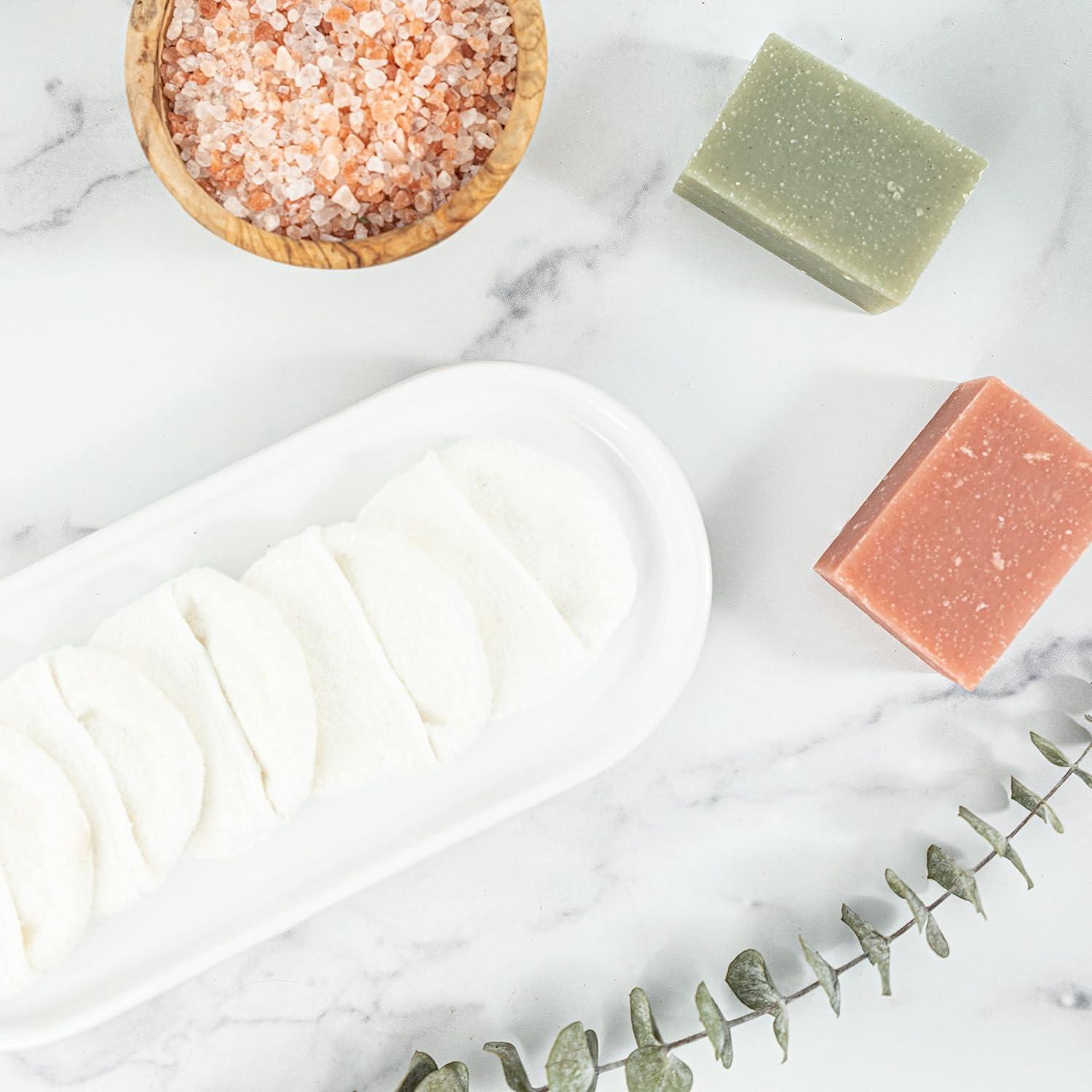 Discos Desmaquillantes Reutilizables Tayvada - 14 Unidades de Bambú