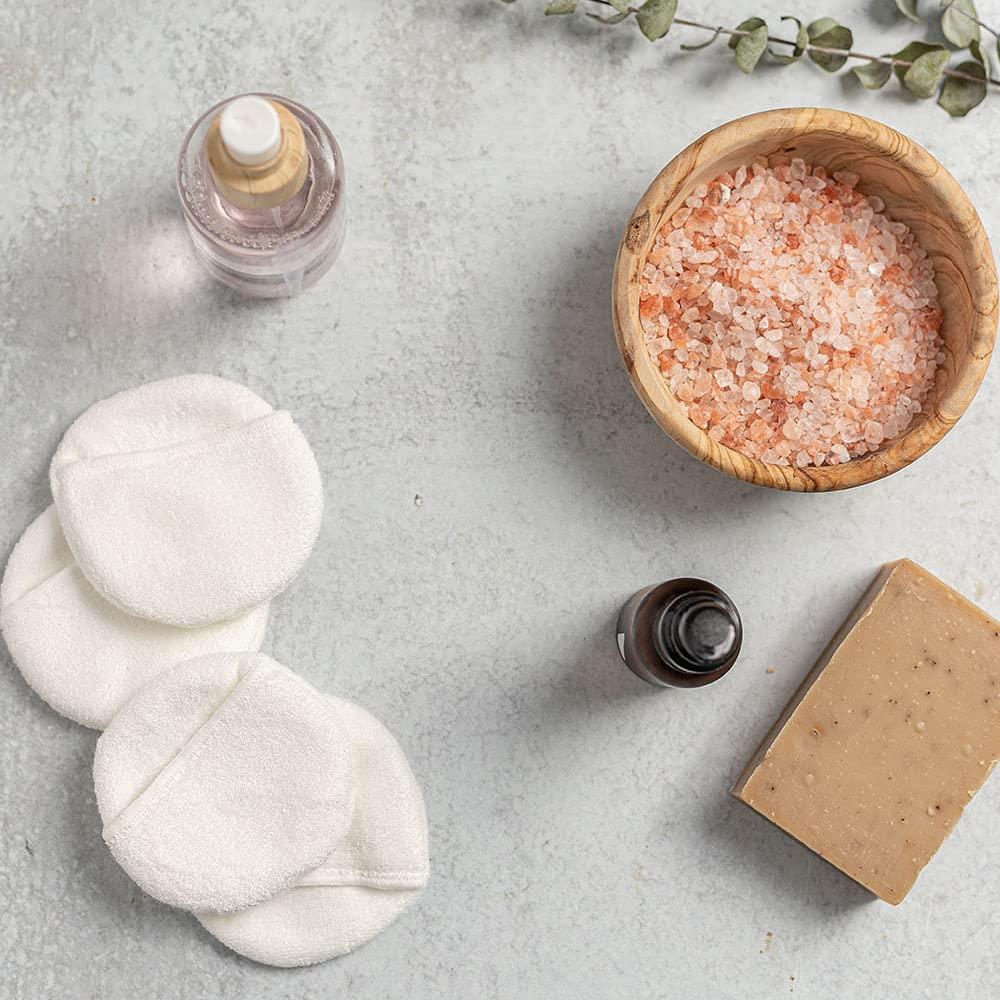 Discos Desmaquillantes Reutilizables Tayvada - 14 Unidades de Bambú