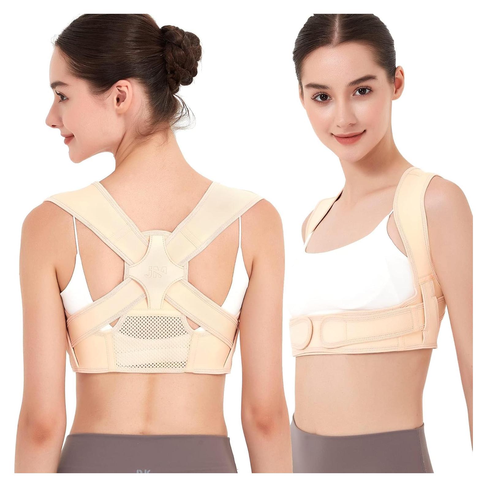 Corrector de Postura JMPOSE Faja Ajustable para Mujeres P/M