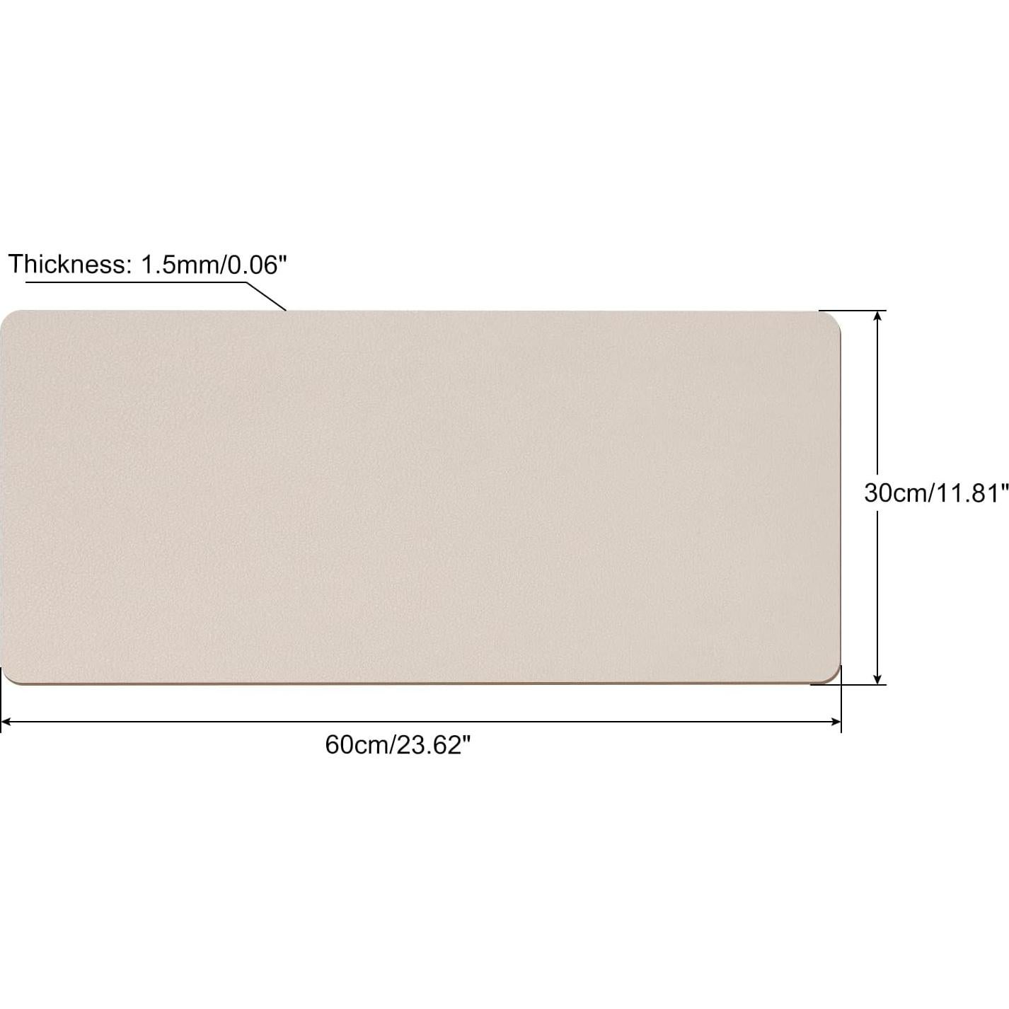 Alfombrilla de Escritorio PATIKIL 60x30cm PVC Antideslizante