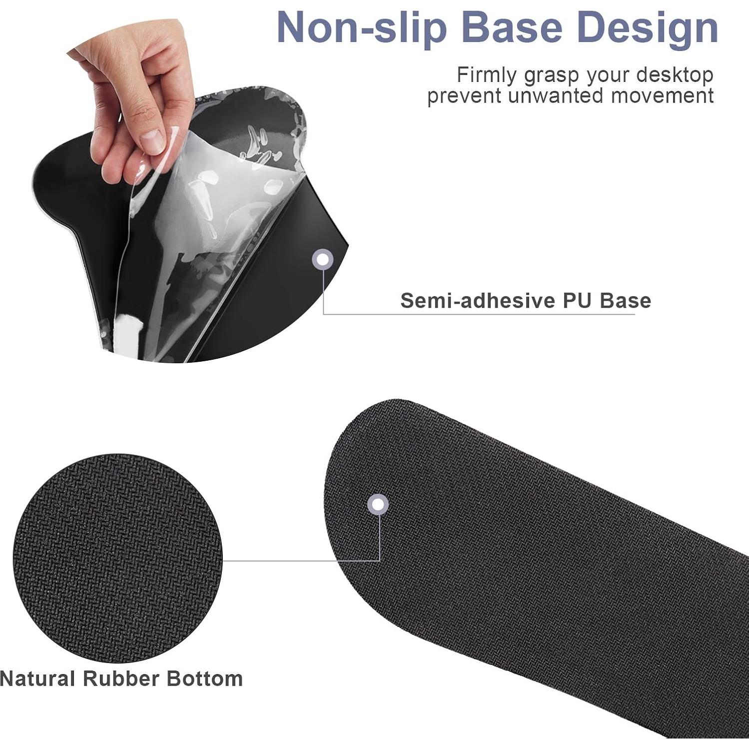 Reposamuñecas ergonómico iVeze con almohadilla de gel - Gato lindo