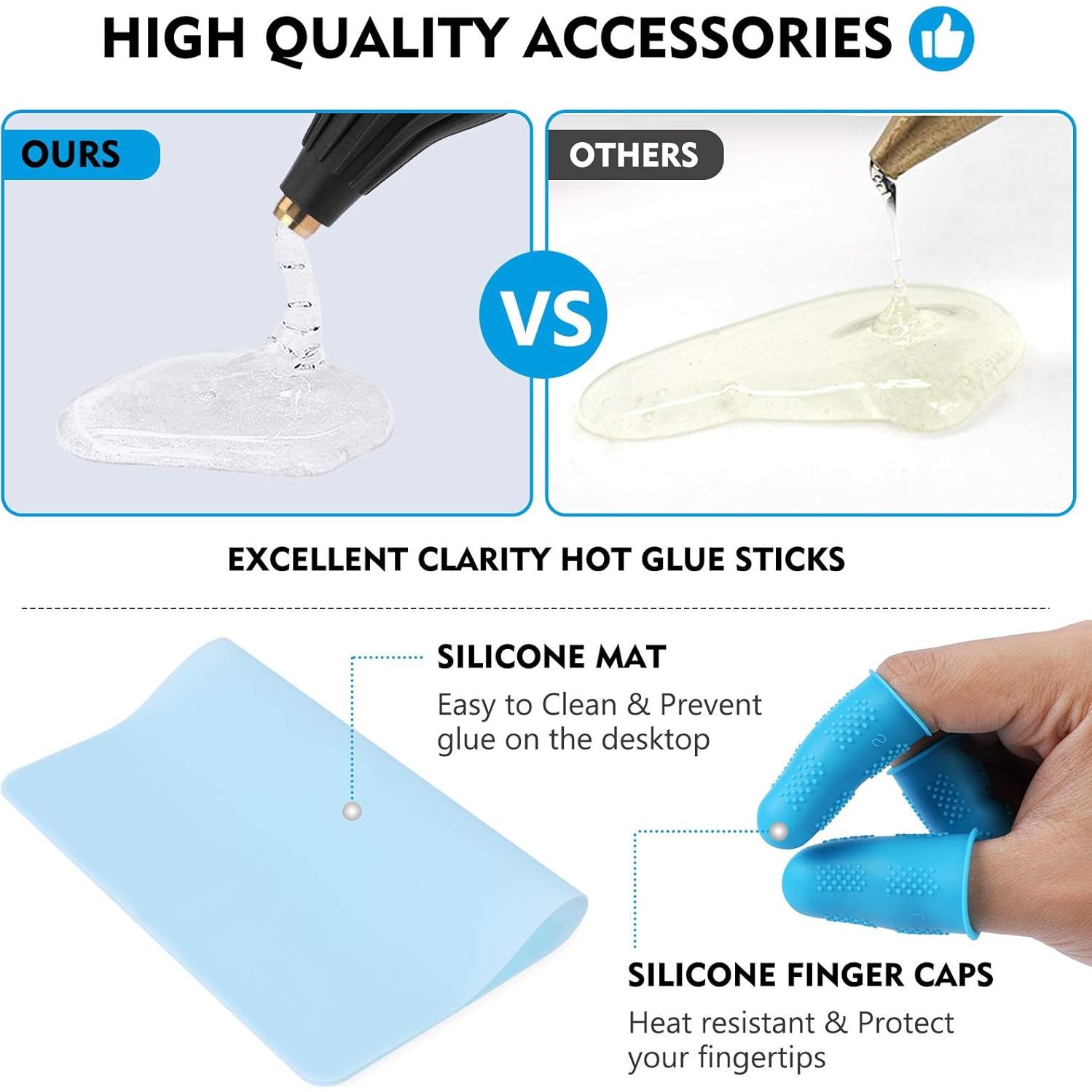 Pistola de Pegamento Caliente Magicfly 100W con 30 Barras