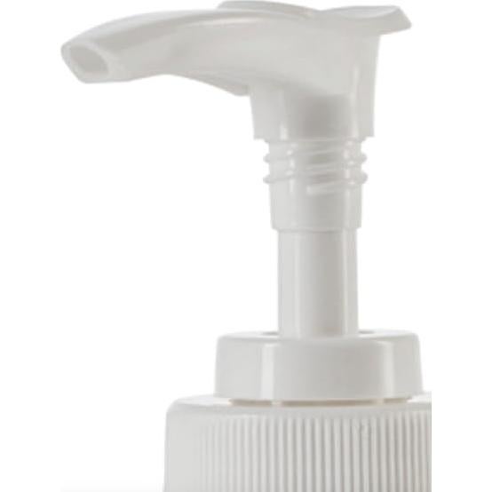 Dispenser Pumps Compatible with Olaplex No. 3 Hair Perfector Mask and Travel Size No. 4 Shampoo & No. 5 Conditioner, 3.3 oz / 100 ml Size Bottle, ONE Short White Pump Only by Ultra Essentials