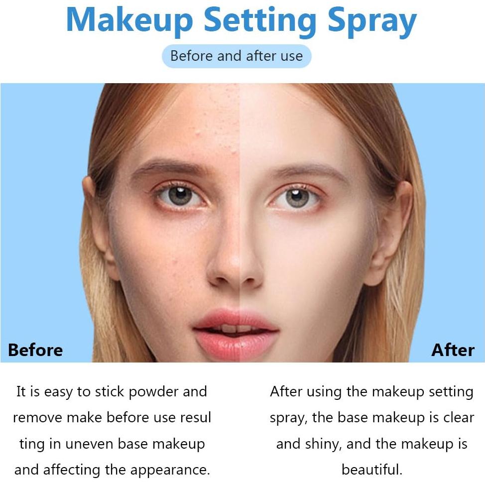 Kaely 2IN1 Hydrating Setting Spray for Face,Primer Face Makeup Matte Dewy Finish,Waterproof Setting Spray for Makeup Long Lasting,Oil Control,maquillaje Up To 16 Hours,Vegan & Cruelty-Free