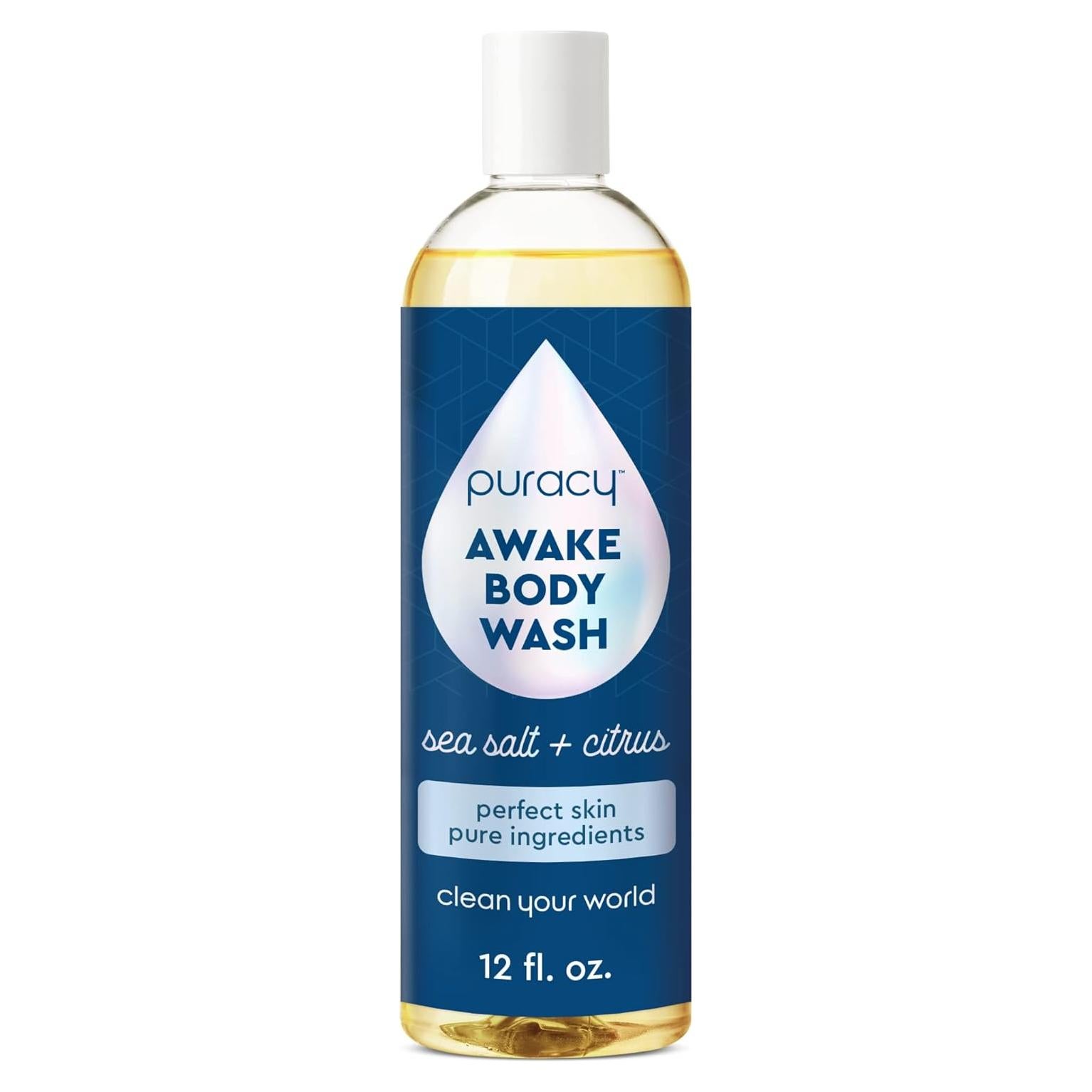 Gel de Ducha Natural Puracy 340 g - Hidratante Cítricos