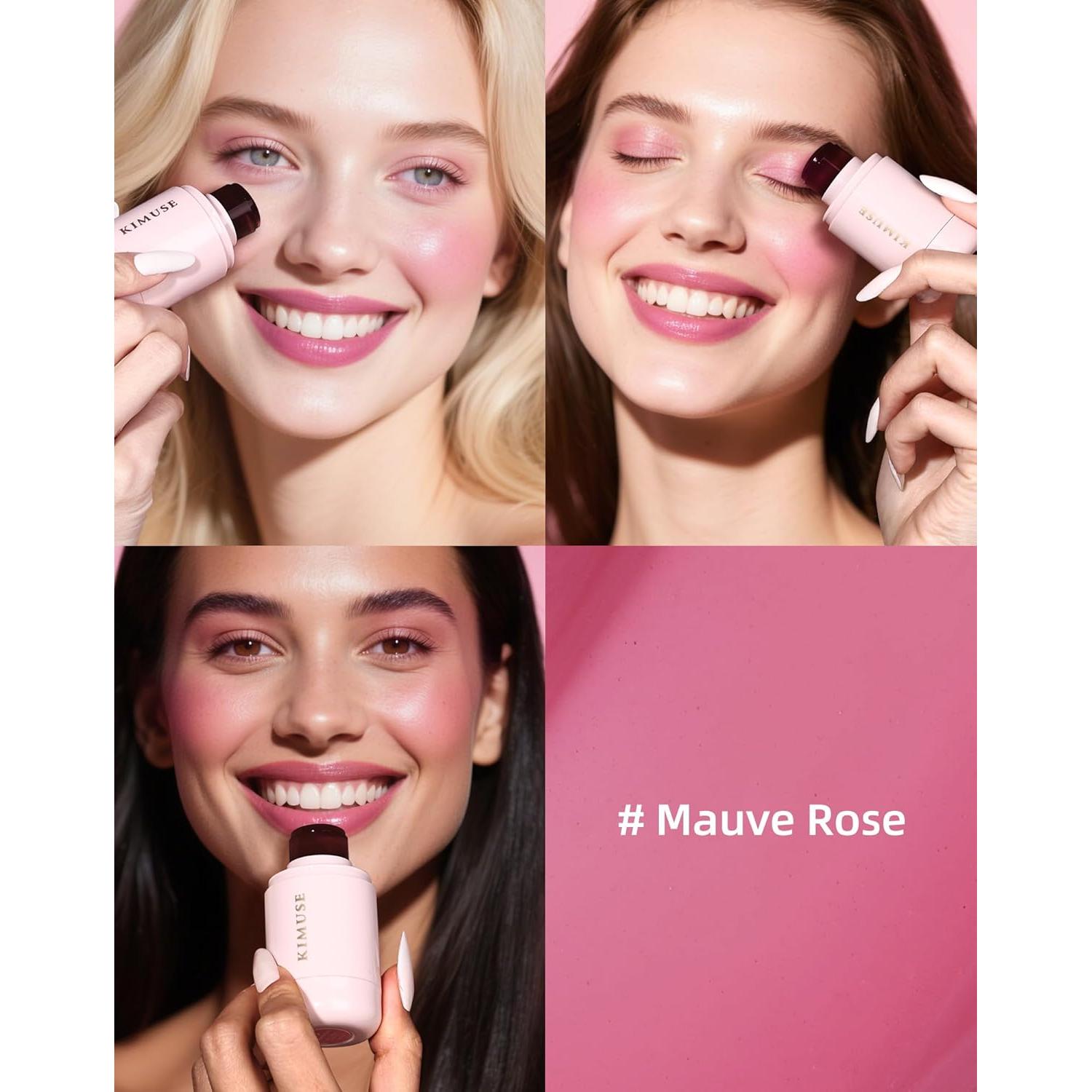 Tinte Jelly KIMUSE para Mejillas y Labios Rosa Malva 10.8g