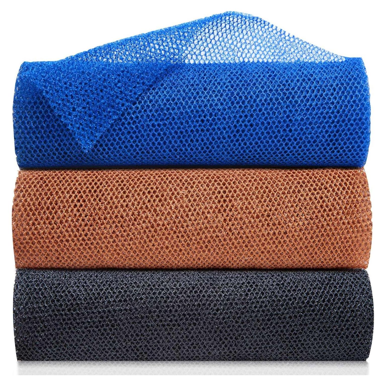 Esponja de Red Africana Tuzier 3 Piezas Exfoliante 80x30 cm