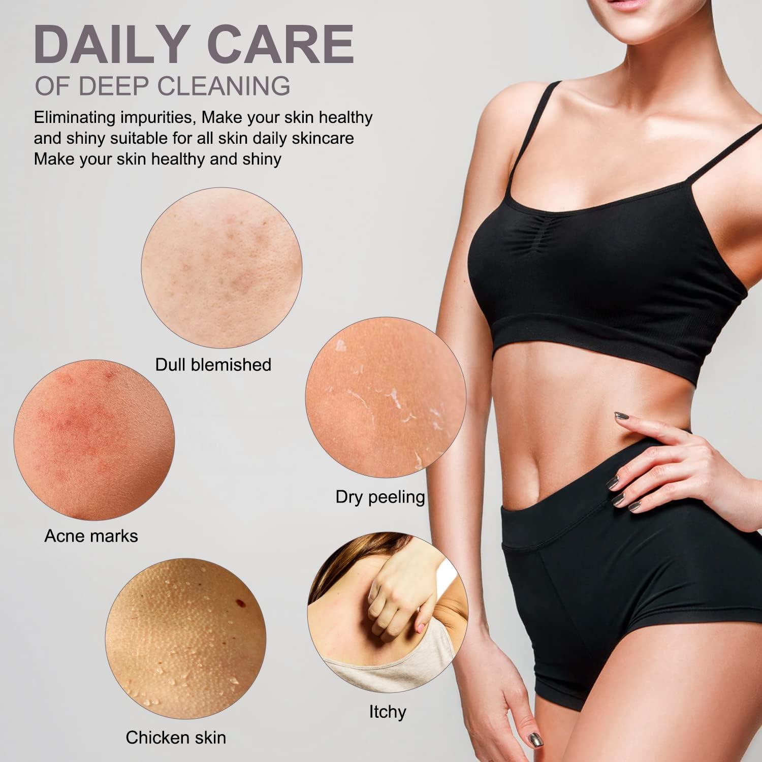 Esponja de Red Africana Tuzier 3 Piezas Exfoliante 80x30 cm