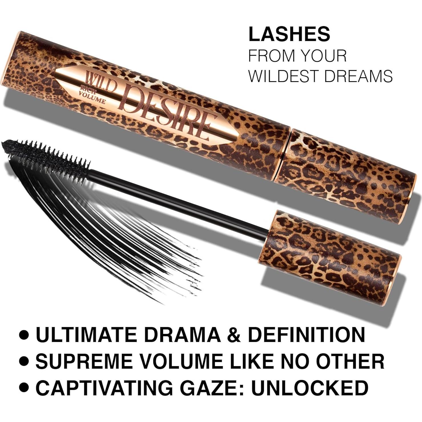 Máscara Voluminizadora Deseo Salvaje 10 ml - Efecto Dramático