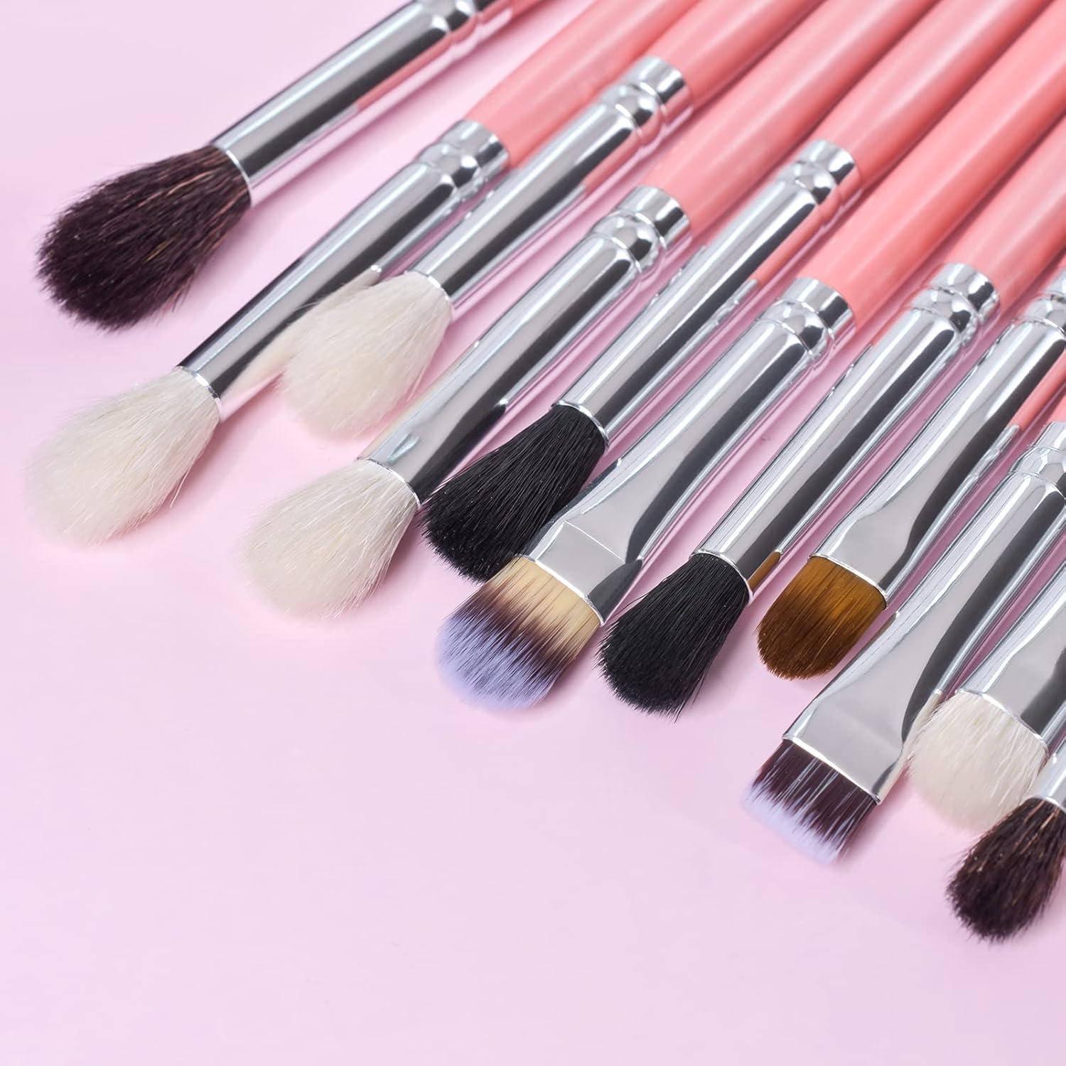 Conjunto de Pinceles de Maquillaje Bueart Design 26 Piezas Pelo Natural