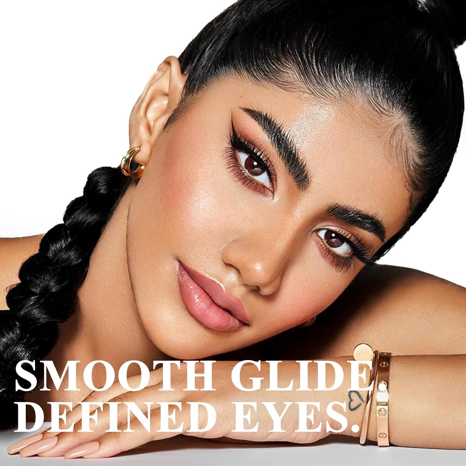 Paquete Triple de Eyeliner Líquido Hipoalergénico MARIA AYORA - Negro Clásico