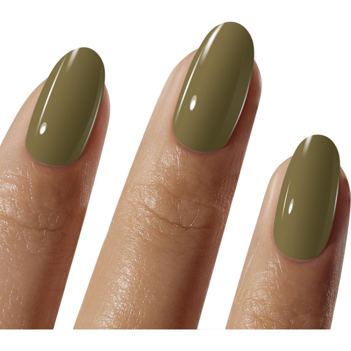 Esmalte de Uñas UV LED Vishine 15ml Color Caqui Oscuro 005