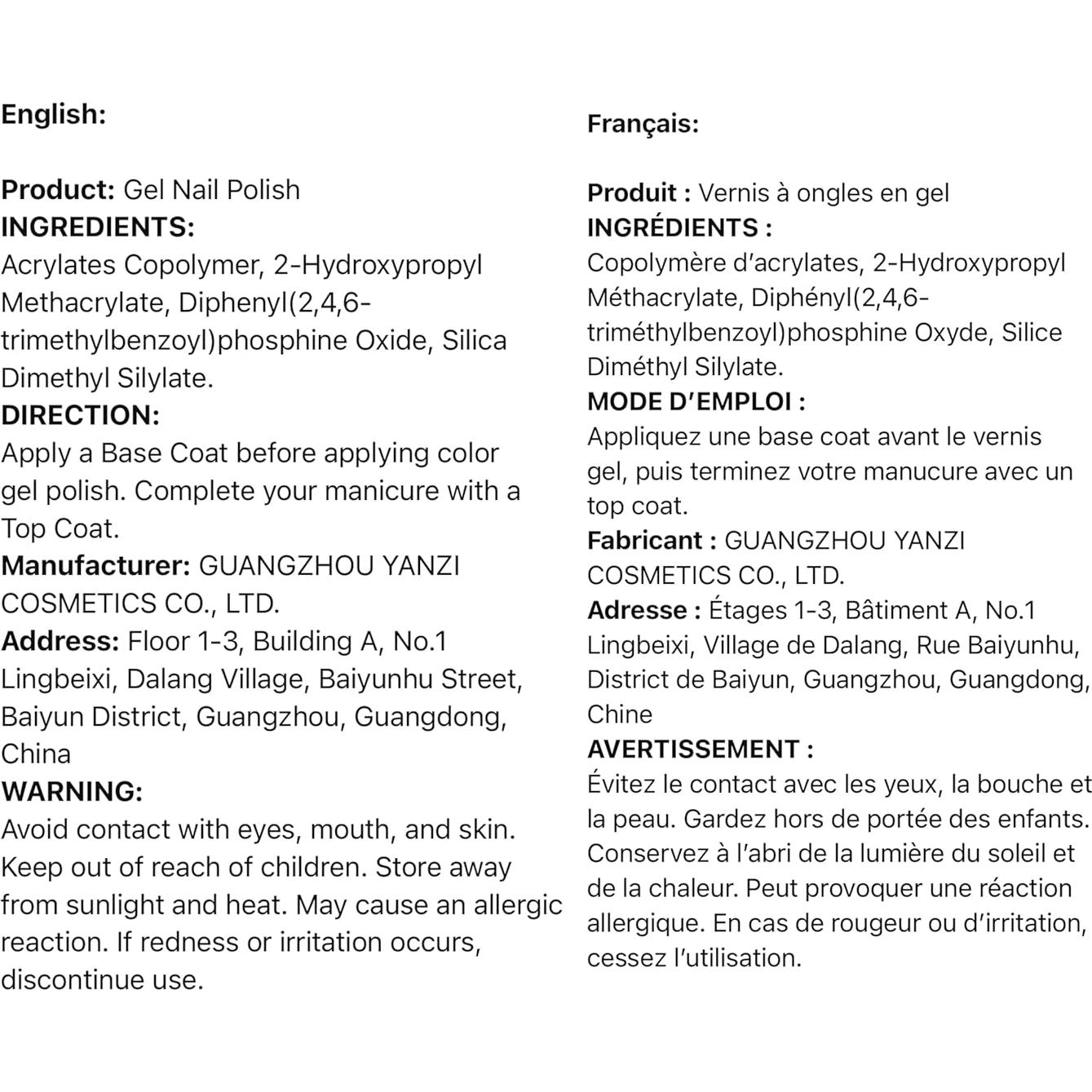 Esmalte de Uñas UV LED Vishine 15ml Color Caqui Oscuro 005