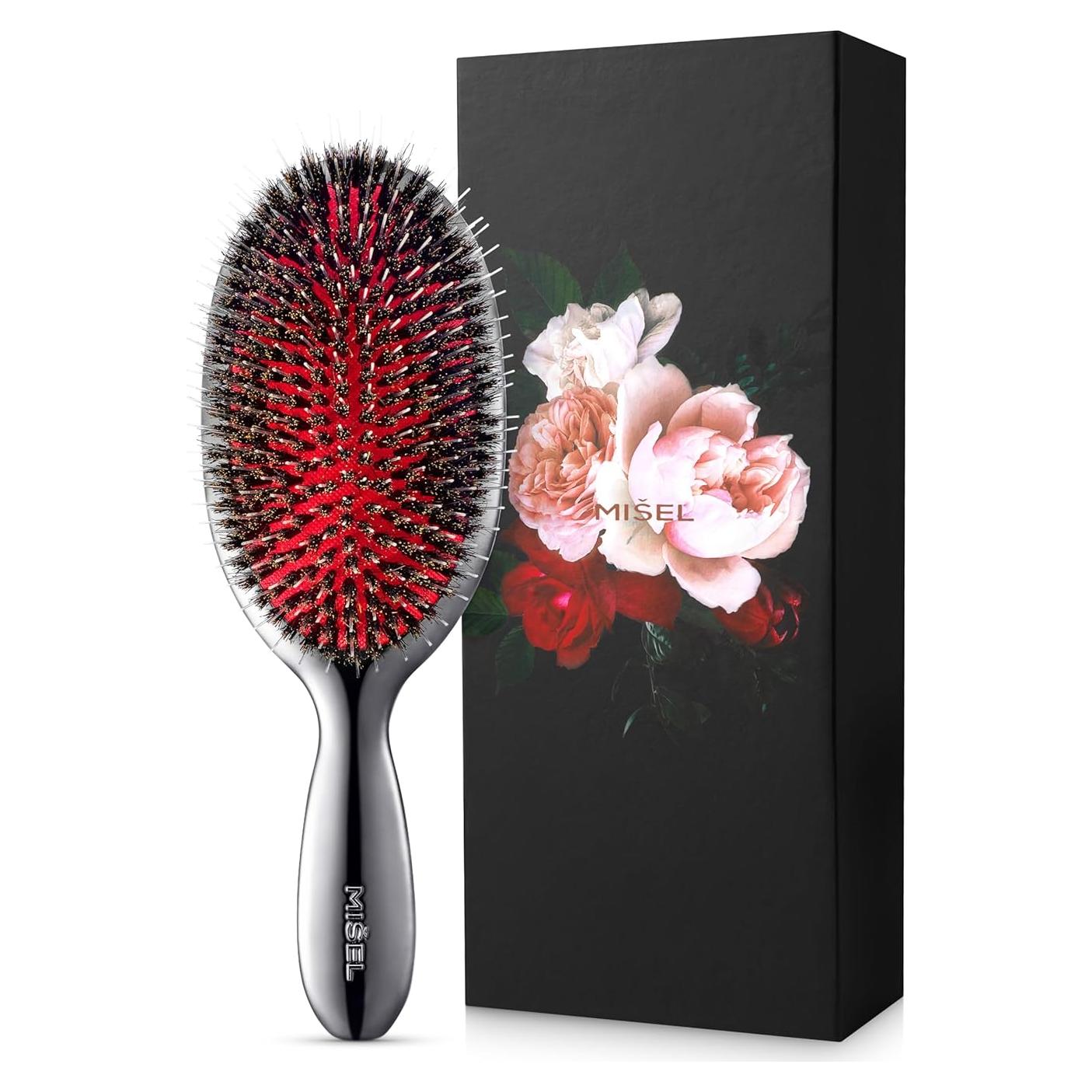 Cepillo Profesional MISEL de Cerda de Jabalí - Grande