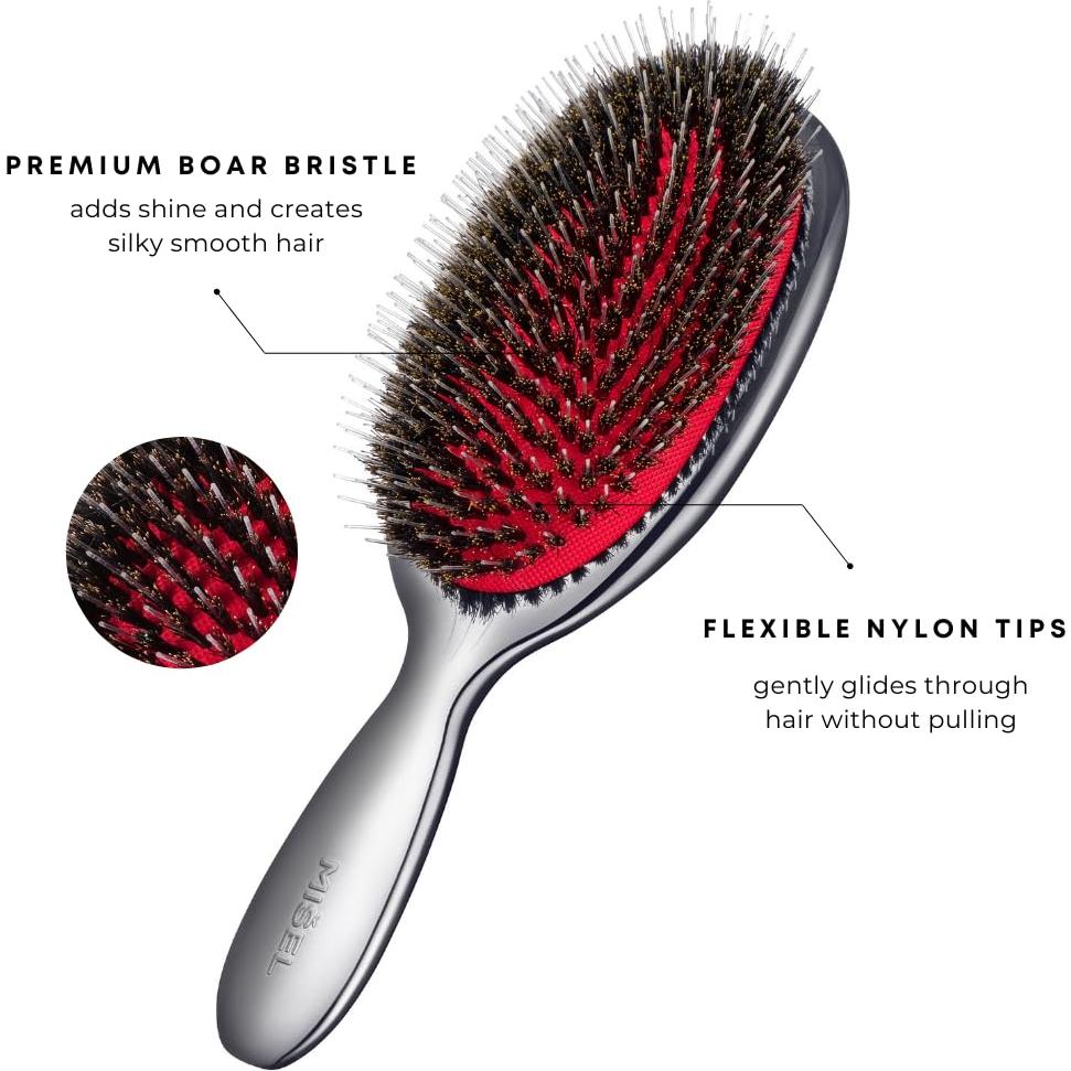 Cepillo Profesional MISEL de Cerda de Jabalí - Grande