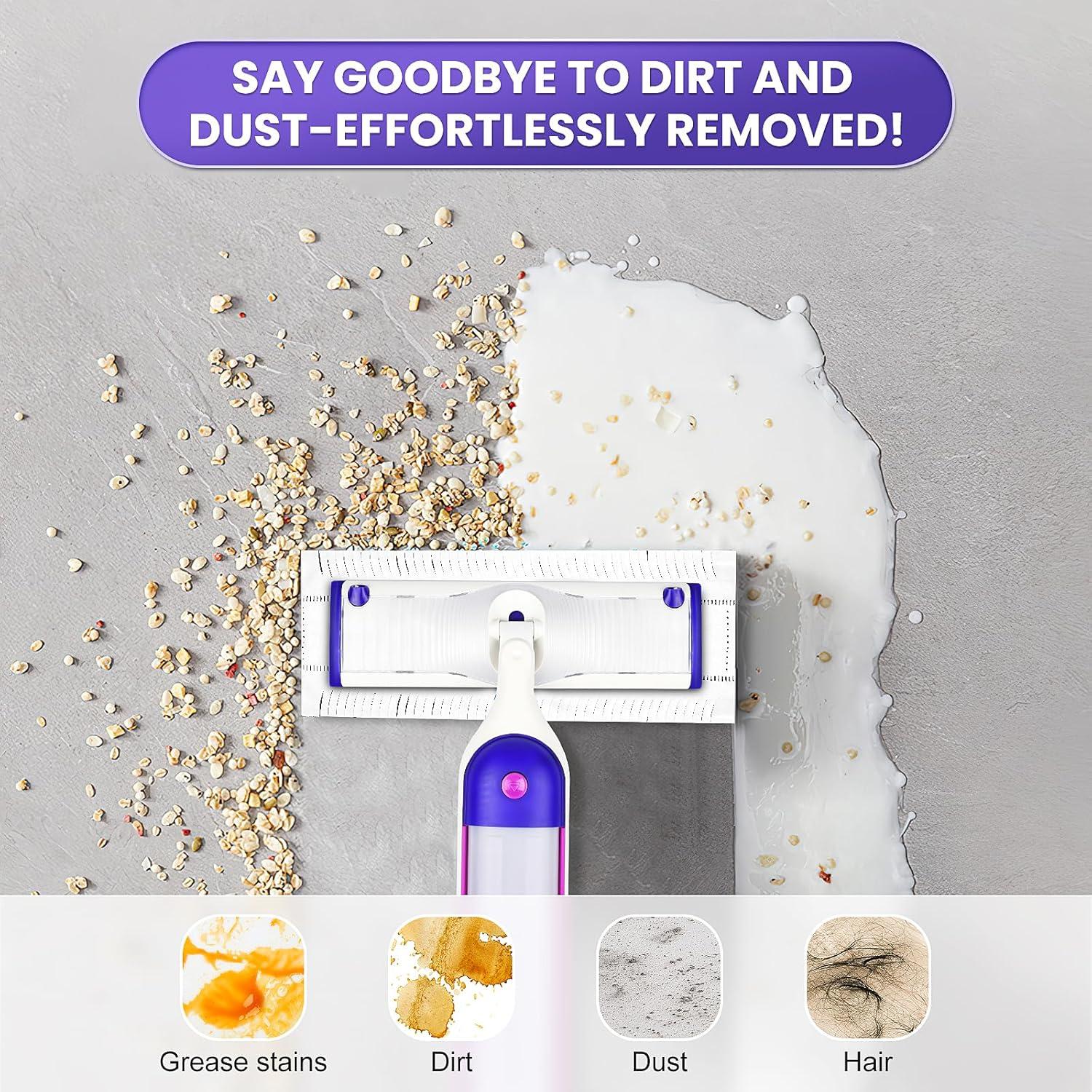 15 Recambios Desechables para Mopa Eléctrica Bisenkud 38.9cm