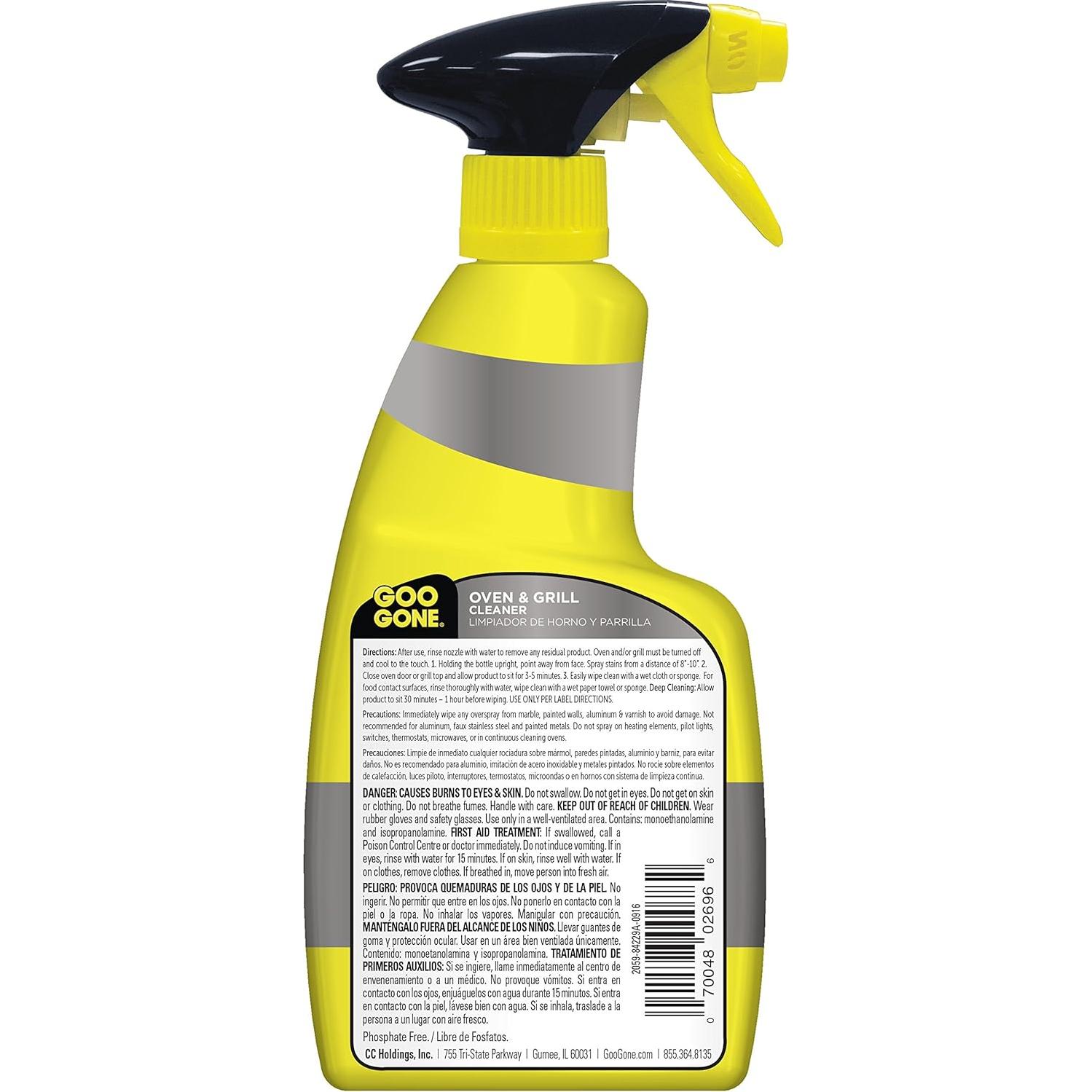 Limpiador de Horno y Parrilla Goo Gone 414 ml - Elimina Grasa