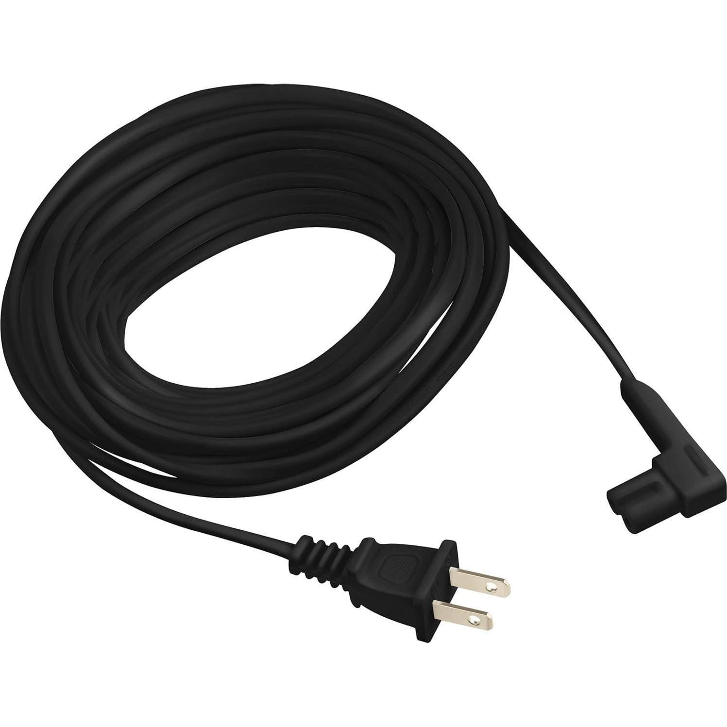 Cable de Alimentación Vebner 7.62m Negro para Altavoces Sonos