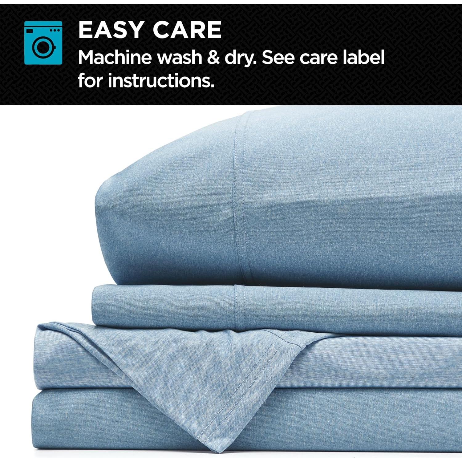 Conjunto de Sábanas Twin Brookstone - 3 Piezas con Enfriamiento