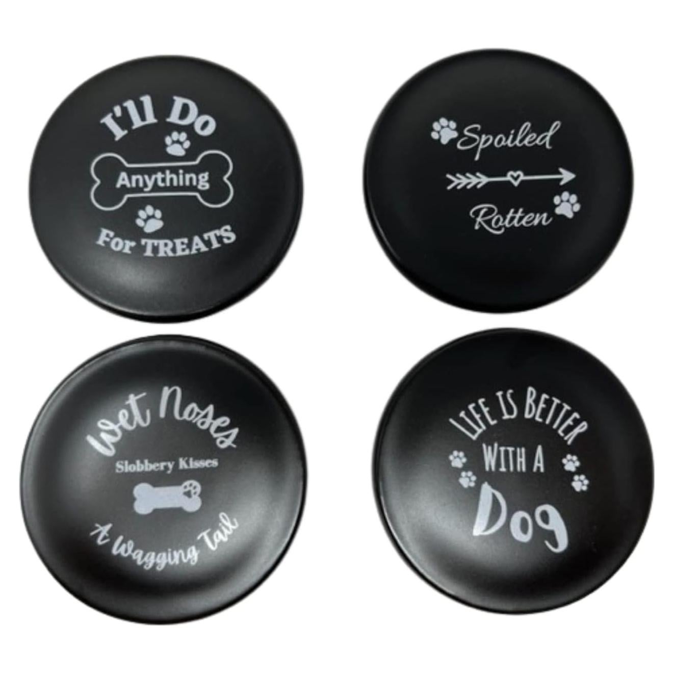 Cubiertas de Cerámica para Tazas Habla con la Patita - 4 Piezas