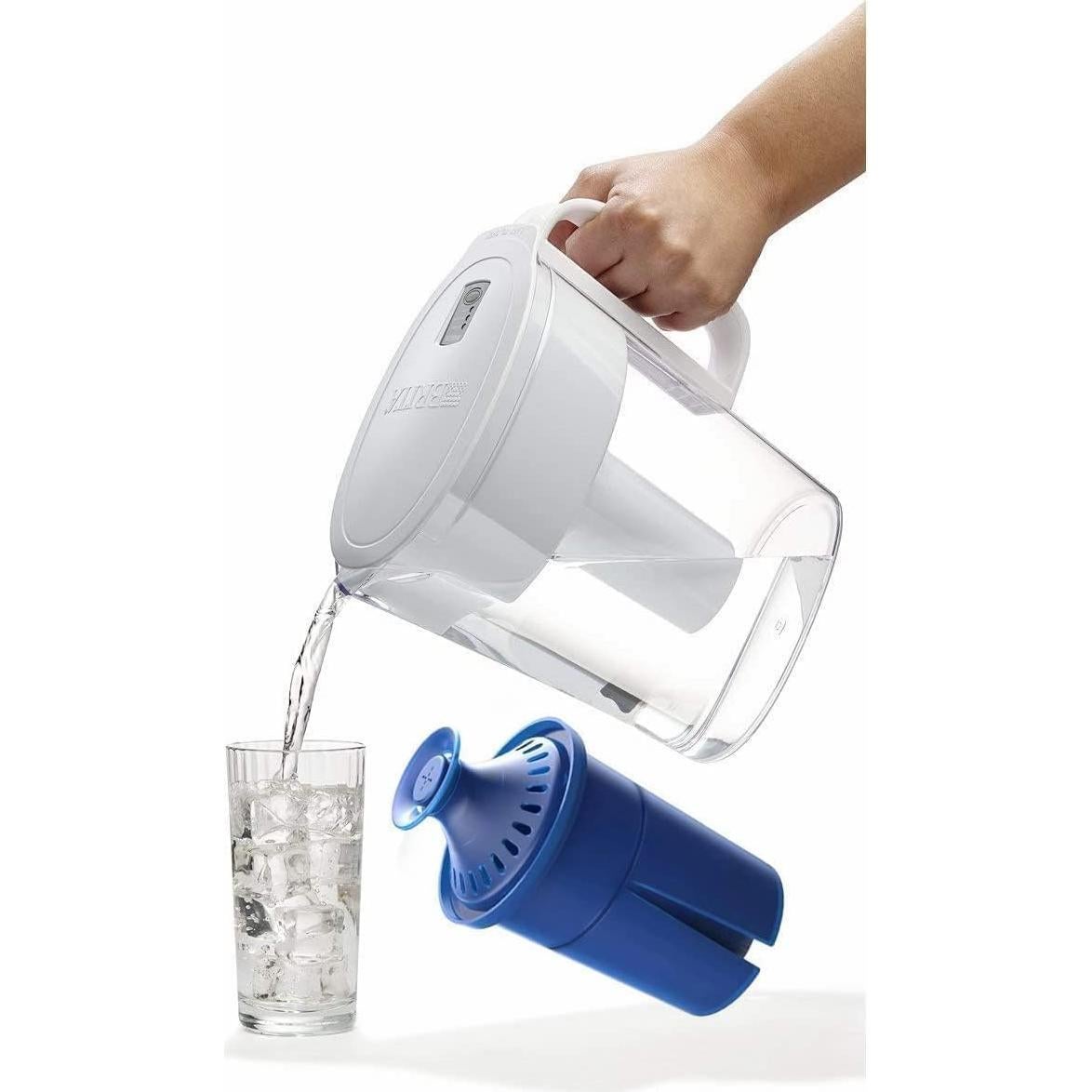 Filtro de Agua JAOAJO 6 Meses Reemplazo para Jarras Brita