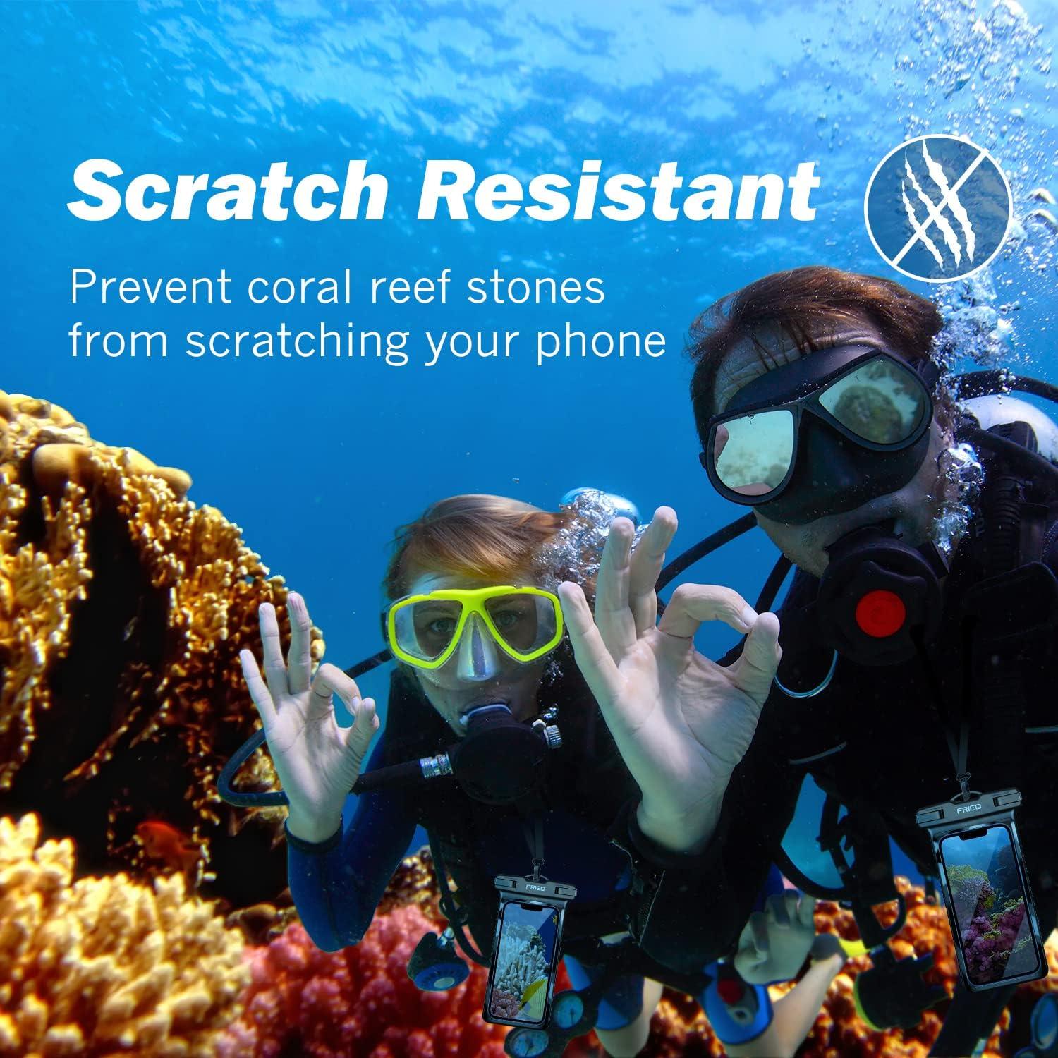 Bolsa Impermeable FRIEQ Universal IPX8 para Teléfonos hasta 7"