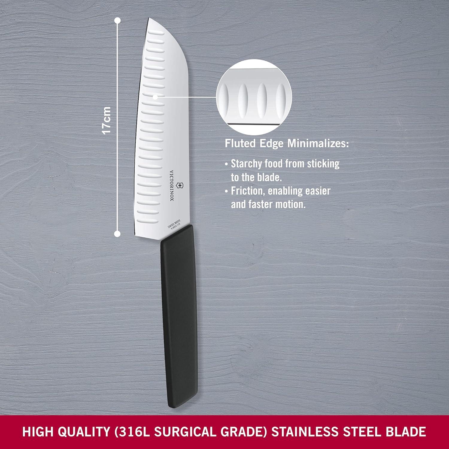 Cuchillo Santoku Victorinox Swiss Modern 17 cm Acero Inoxidable