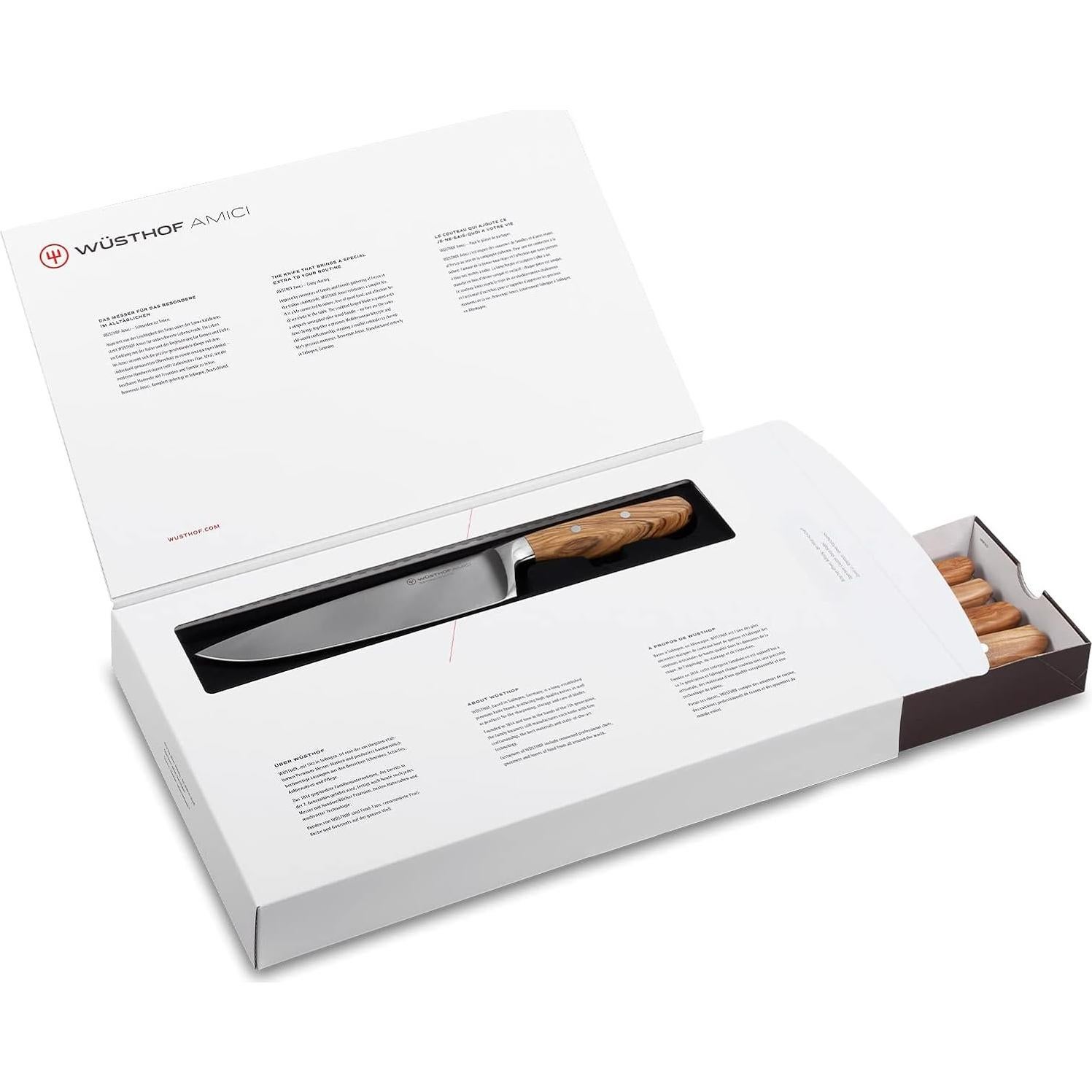 Juego de Cuchillos Wüsthof Amici 6 Piezas con Bloque