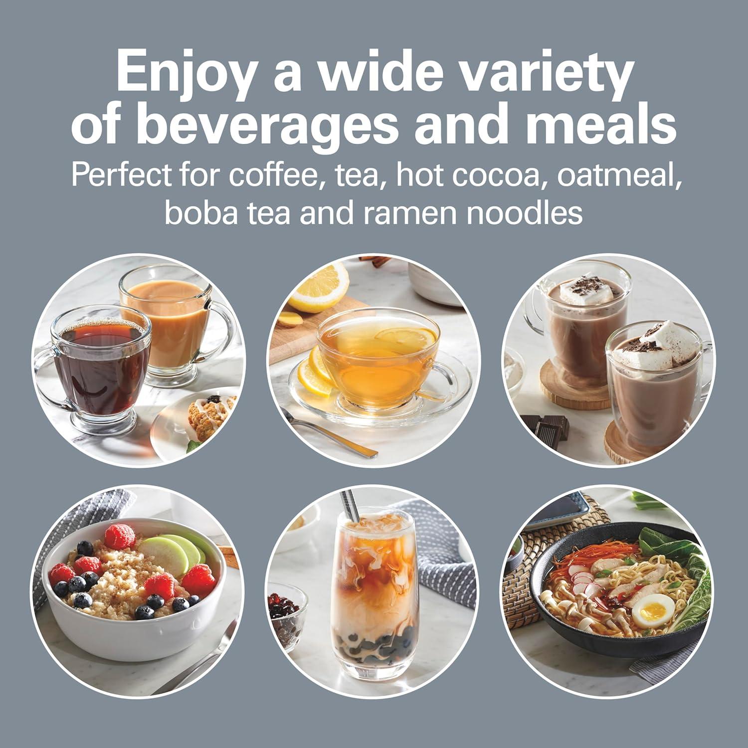 Hervidor Eléctrico Compacto Hamilton Beach 0.6L Pico de Ganso