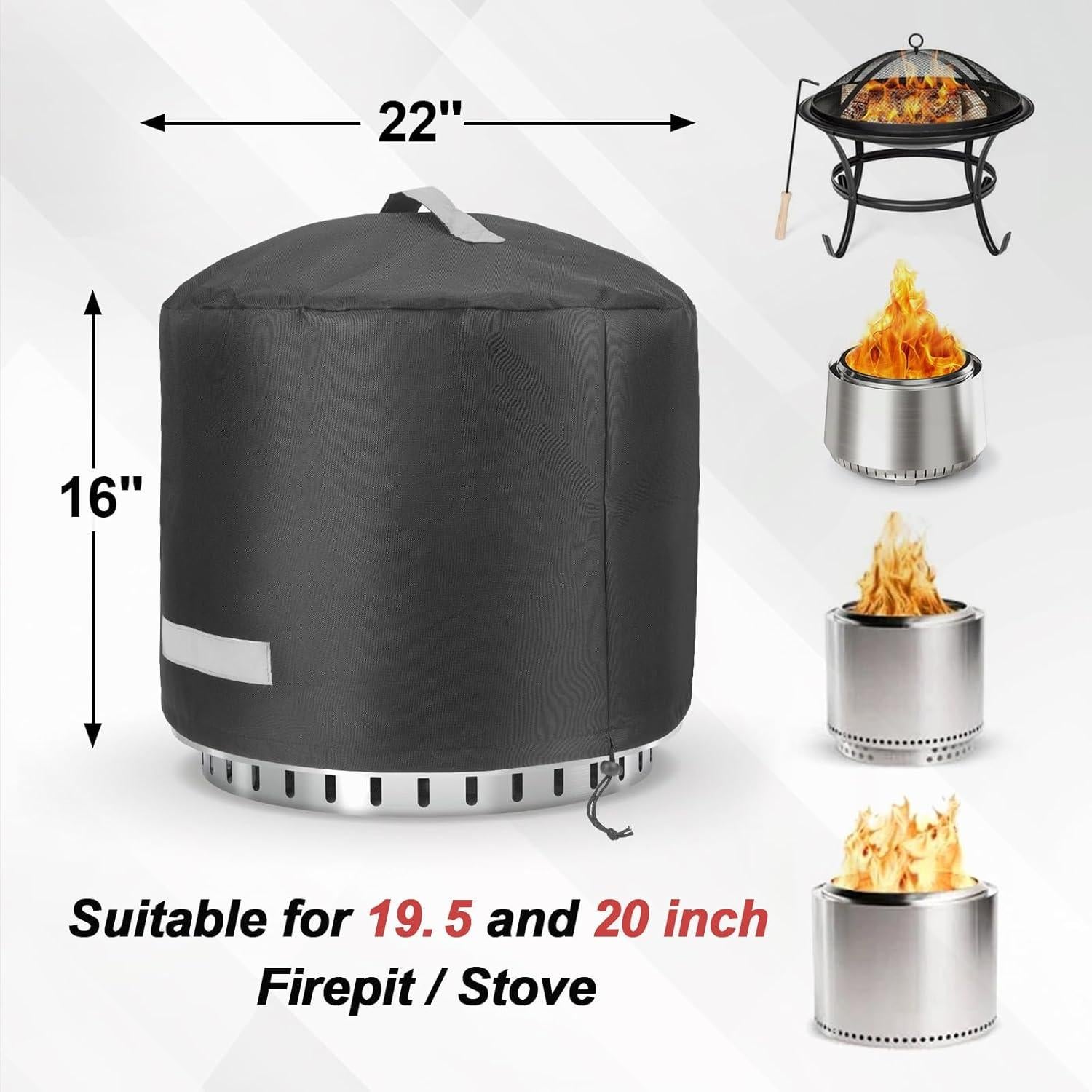 Cubierta para Fogata Solo Stove Bonfire 56 cm Impermeable