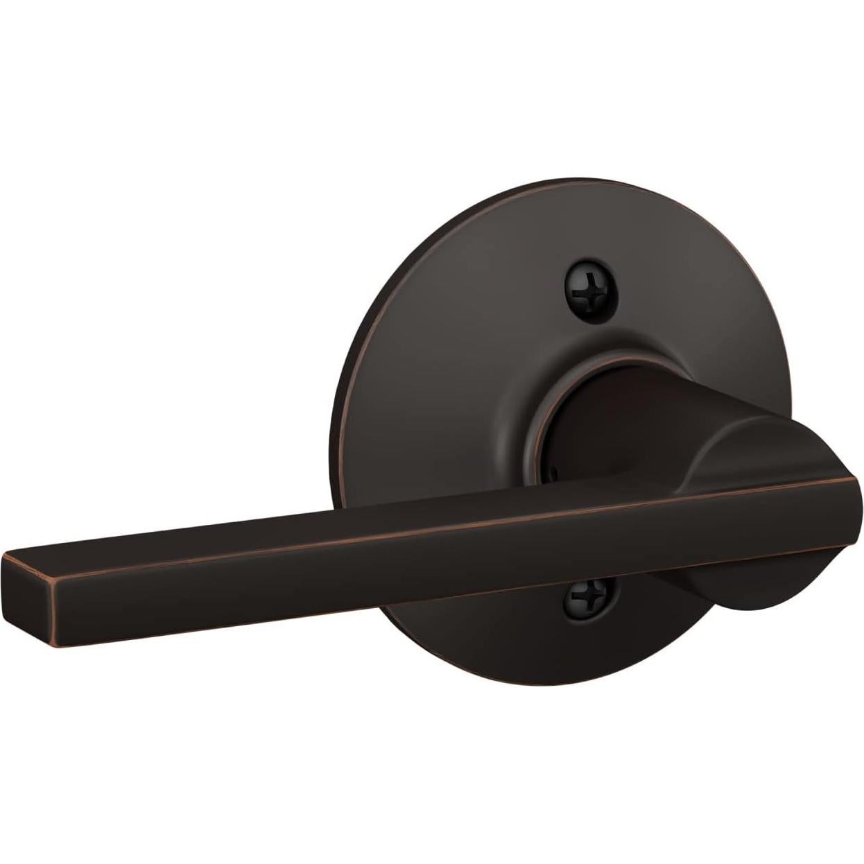 Cerradura de Paso Schlage F10 LAT 716 Bronce Envejecido - Paquete de 4