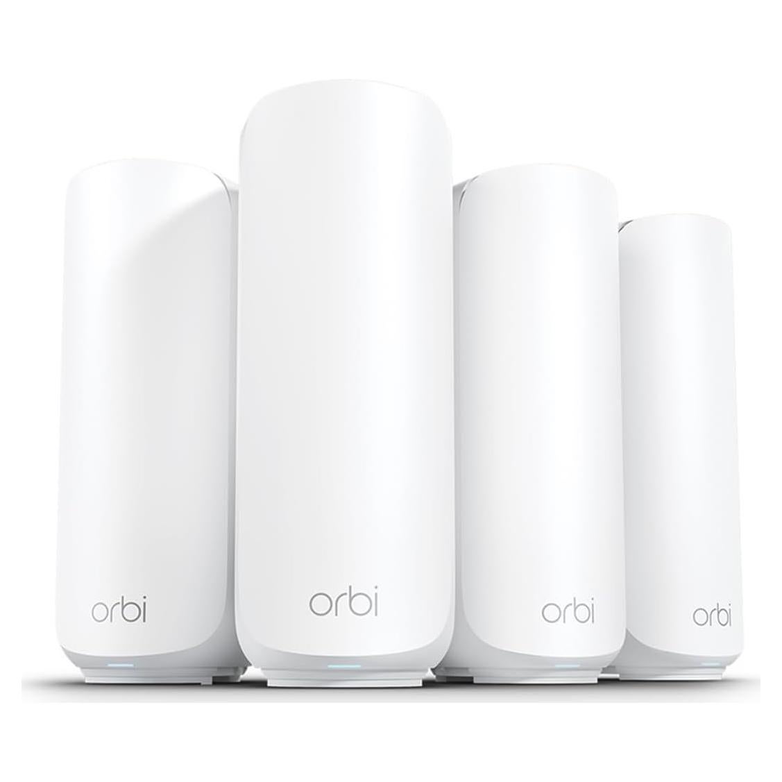 Sistema de Red Mesh WiFi 7 NETGEAR Orbi 370 RBE374 - Doble Banda, 5 Gbps, 7432 m²
