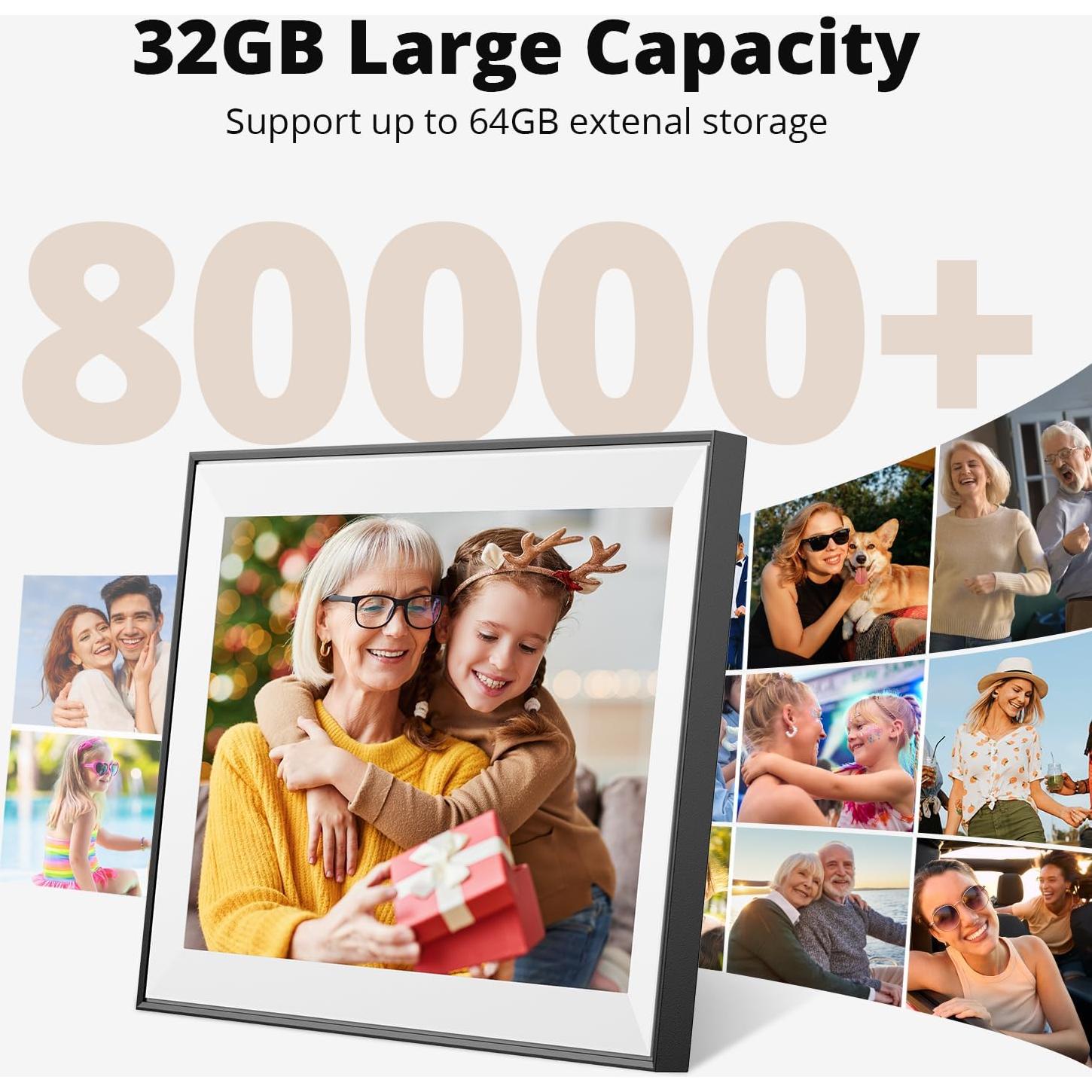 Marco de fotos digital Dragon Touch 15.6" WiFi 32GB FHD