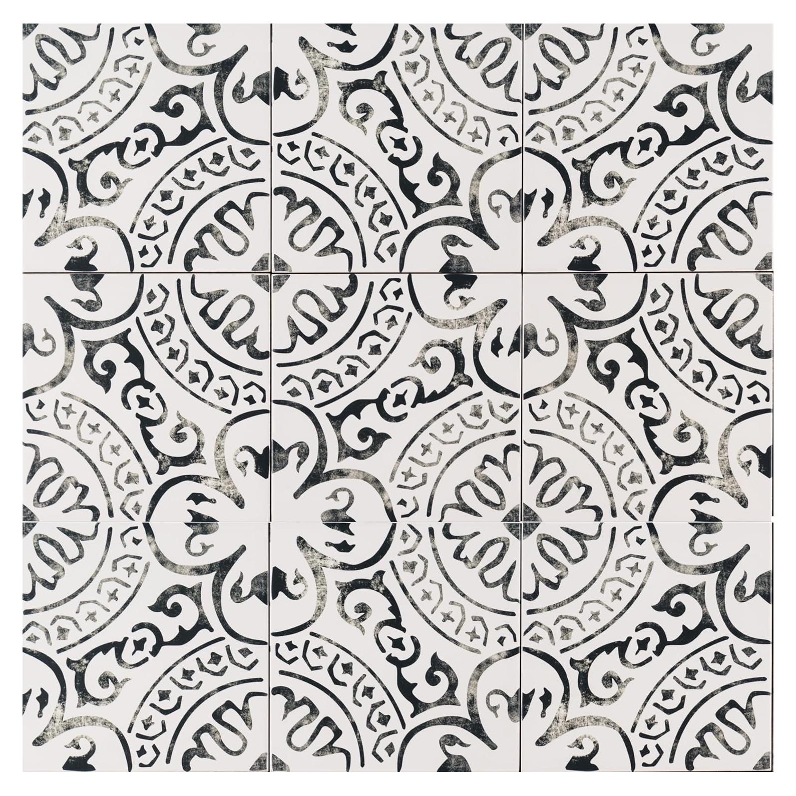 Azulejo de Porcelana Esmaltado MSI La Paloma 20x20 cm Mate