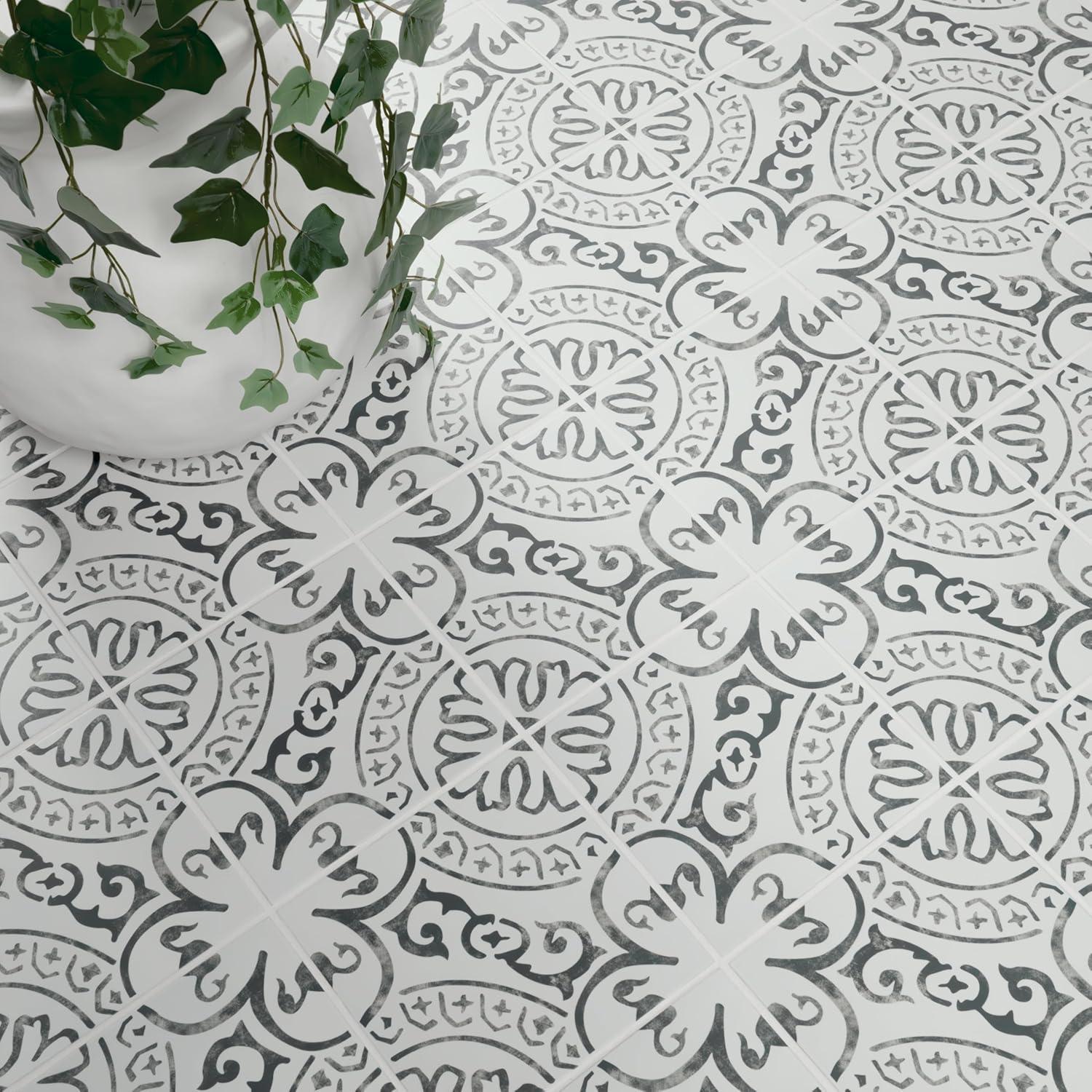 Azulejo de Porcelana Esmaltado MSI La Paloma 20x20 cm Mate