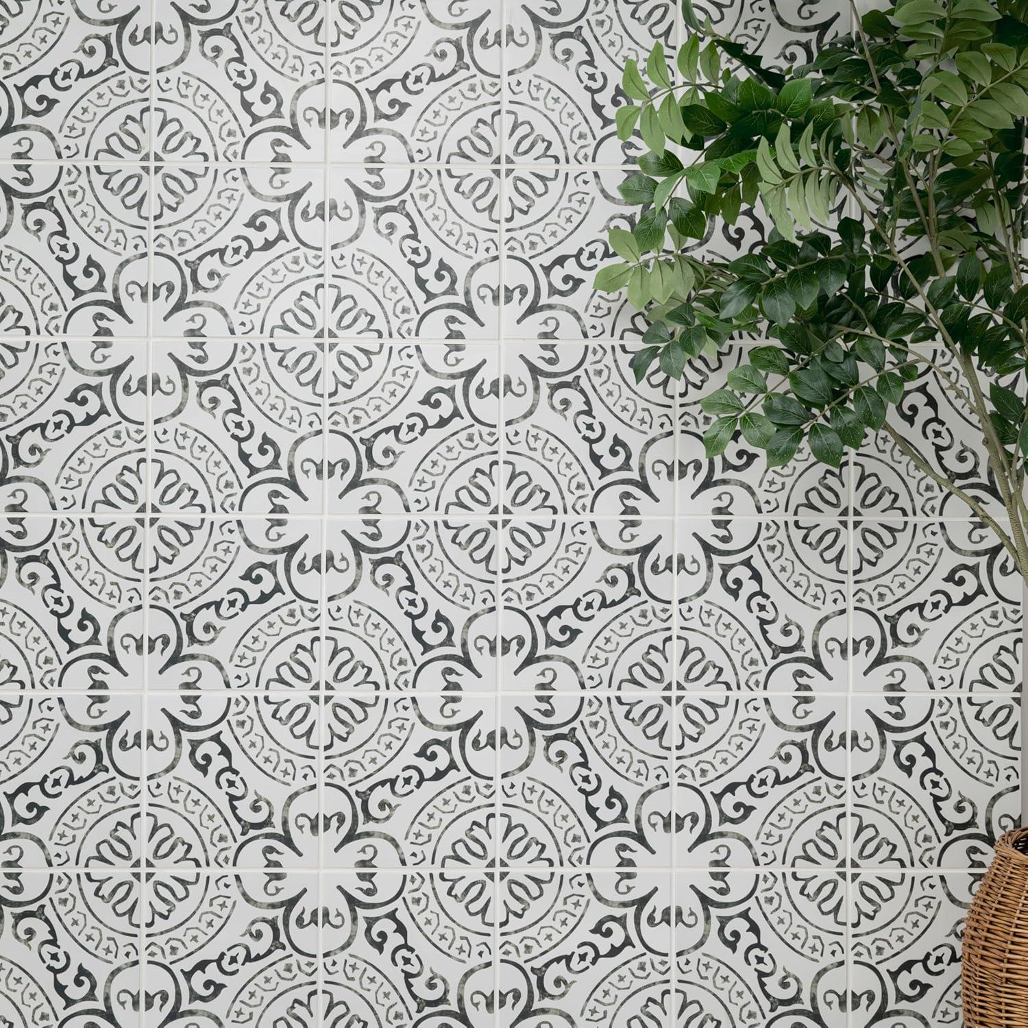 Azulejo de Porcelana Esmaltado MSI La Paloma 20x20 cm Mate