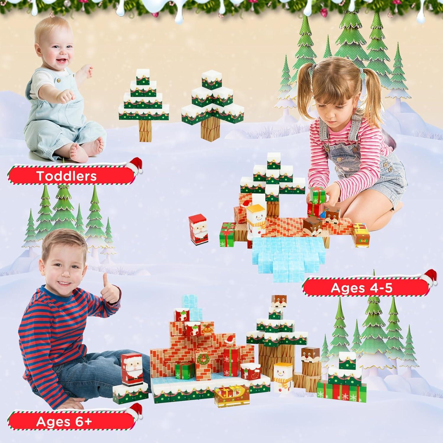 Bloques Magnéticos 112P STME - Juguetes Educativos para Niños 3-8 Años