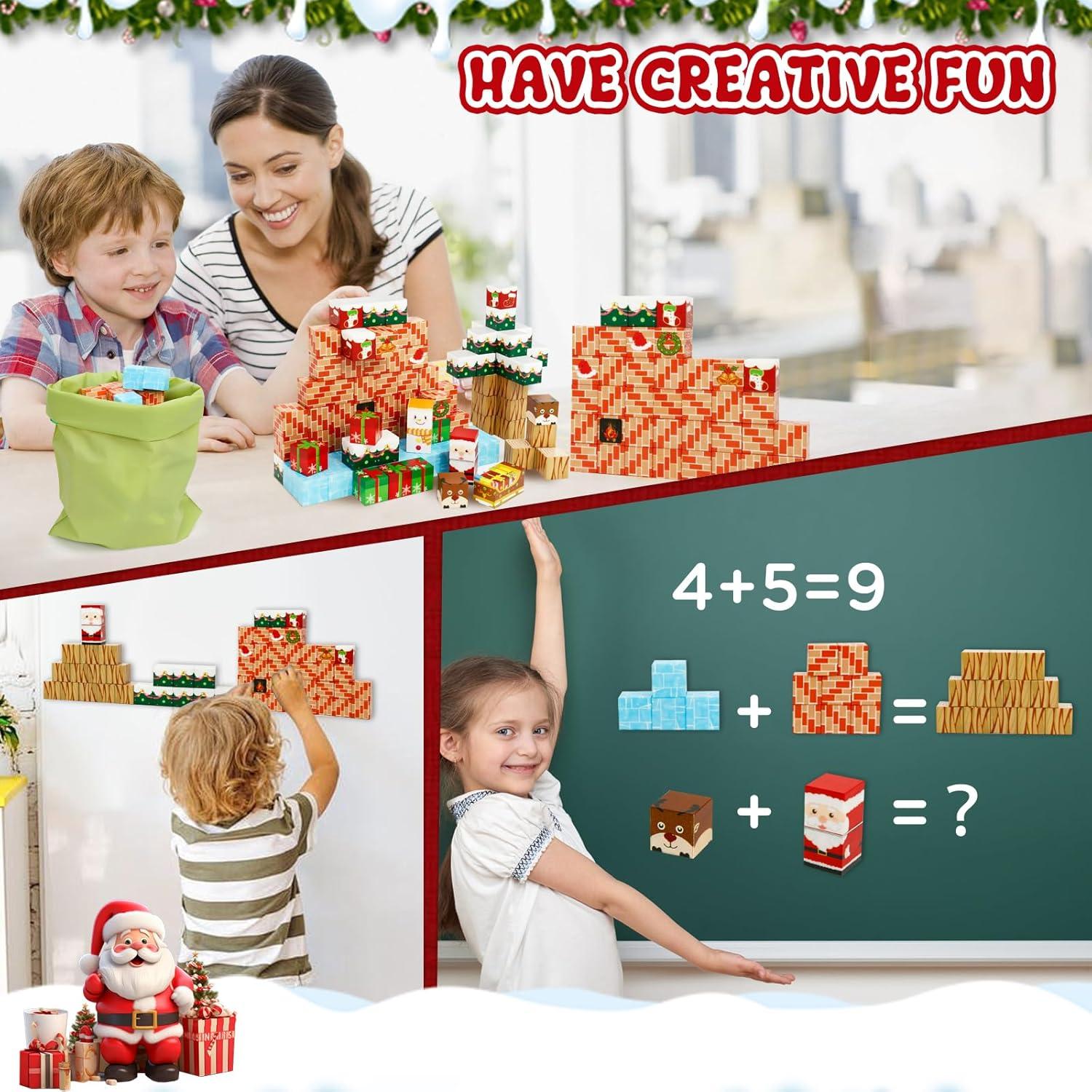 Bloques Magnéticos 112P STME - Juguetes Educativos para Niños 3-8 Años