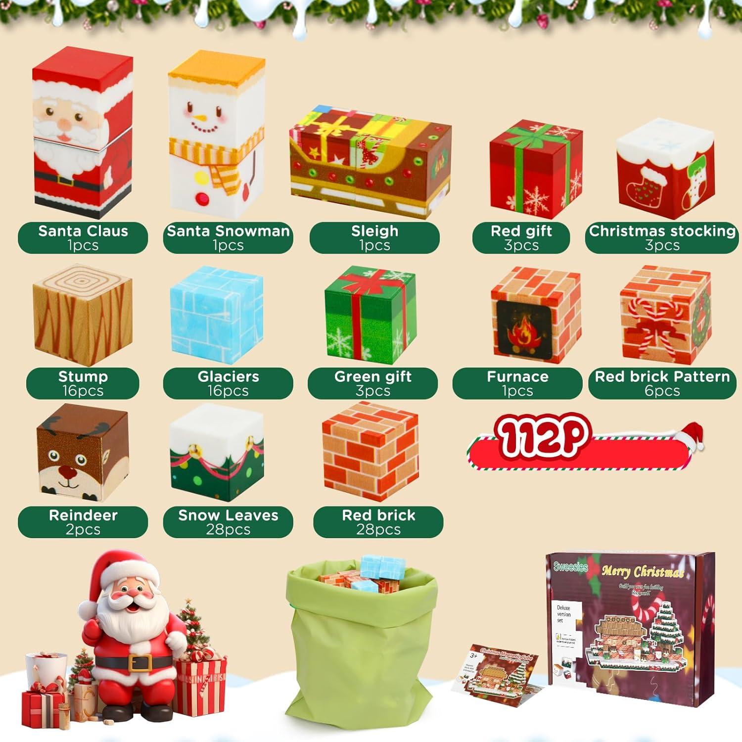 Bloques Magnéticos 112P STME - Juguetes Educativos para Niños 3-8 Años