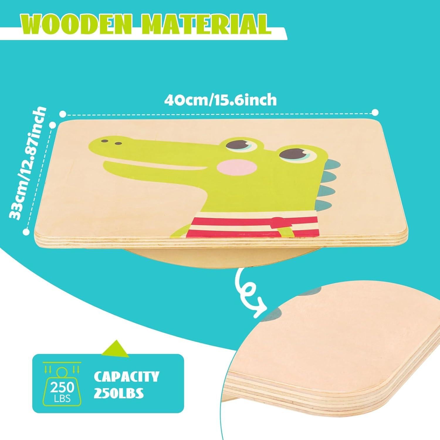 Tabla de Equilibrio de Madera Joonly YL797 para Niños